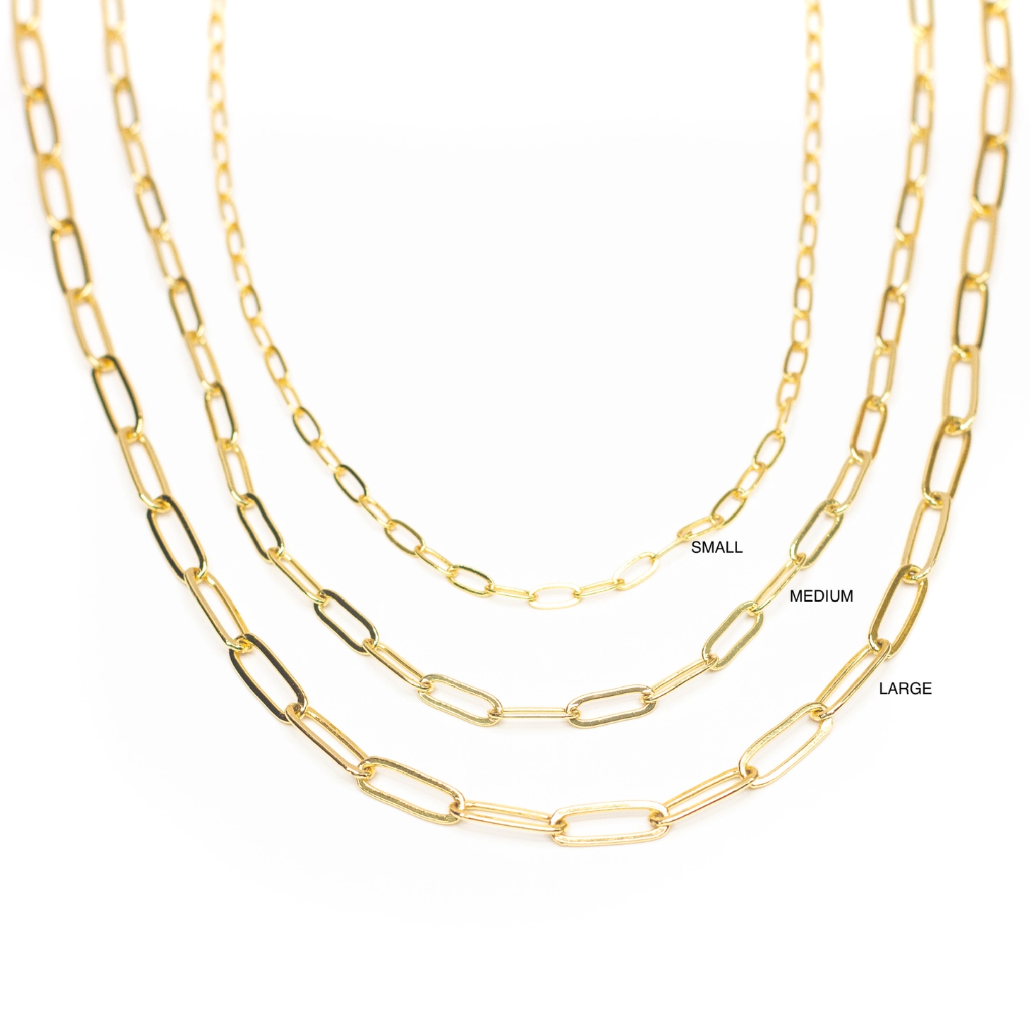 Paperclip Chainlink Necklace - Let's Bag It
