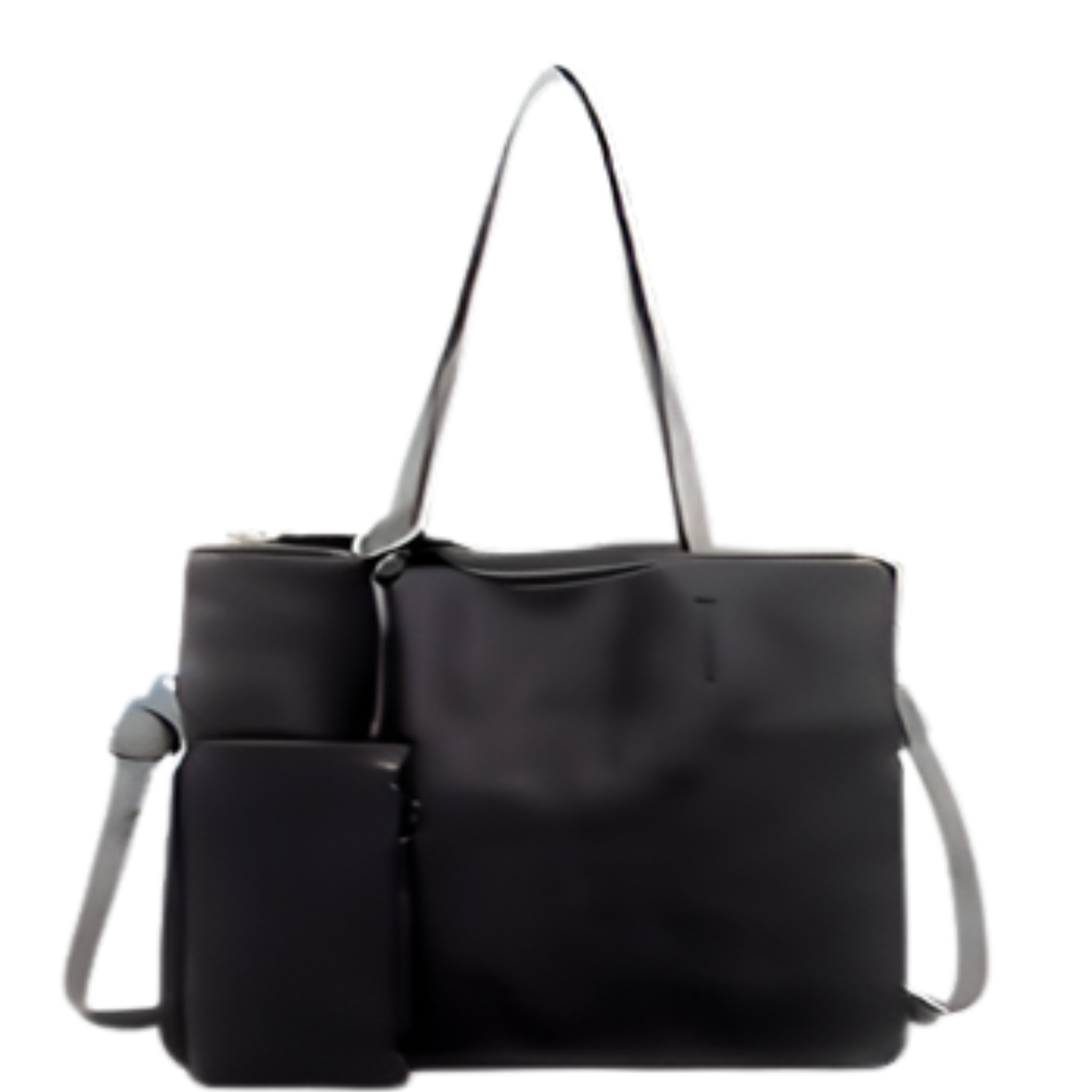 Synthetic Bag with 3 Interior Compartments + Wallet B2B - Let's Bag It