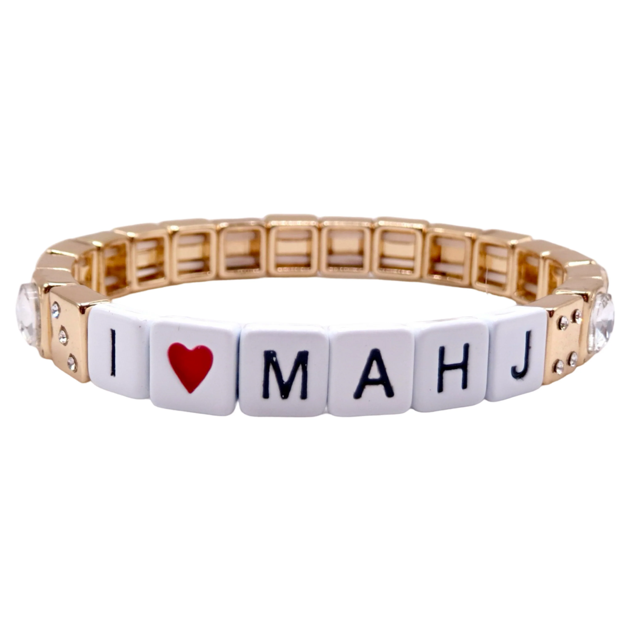 I Love Mahjong Game Bracelet - Let's Bag It