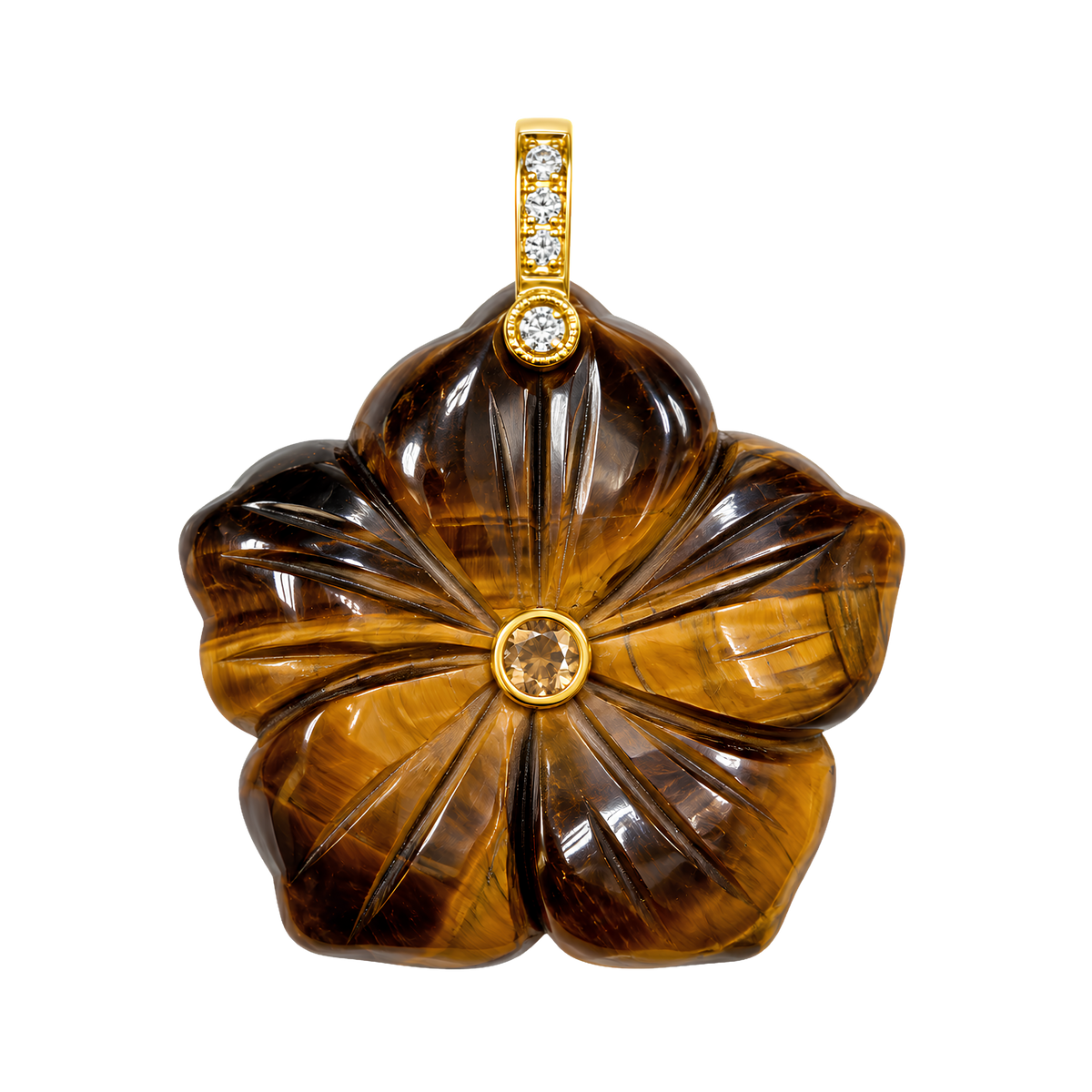 Tigers Eye Charm