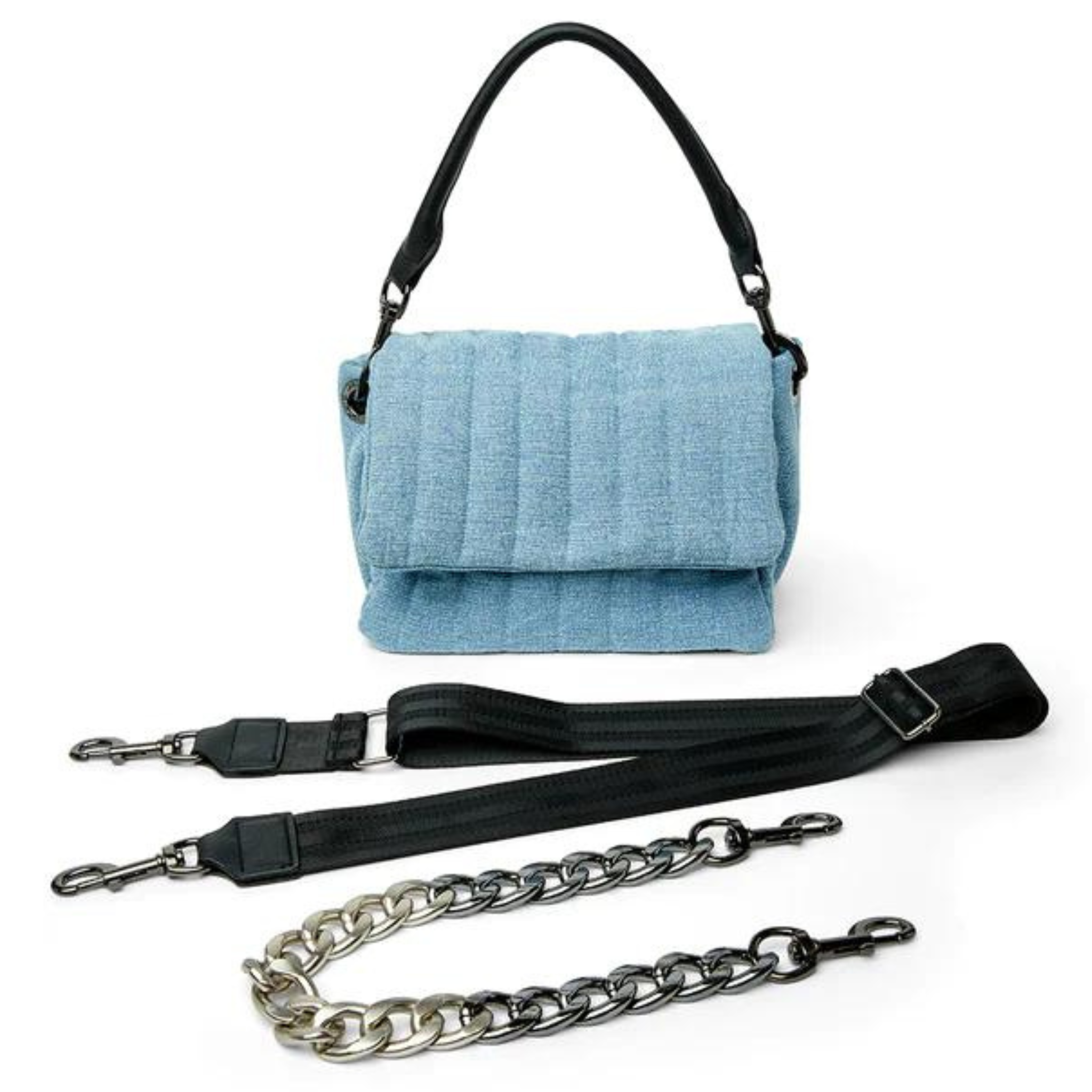 Think Royln Bar Bag in stylish design, showcasing a compact shape and trendy details for versatile carrying options.