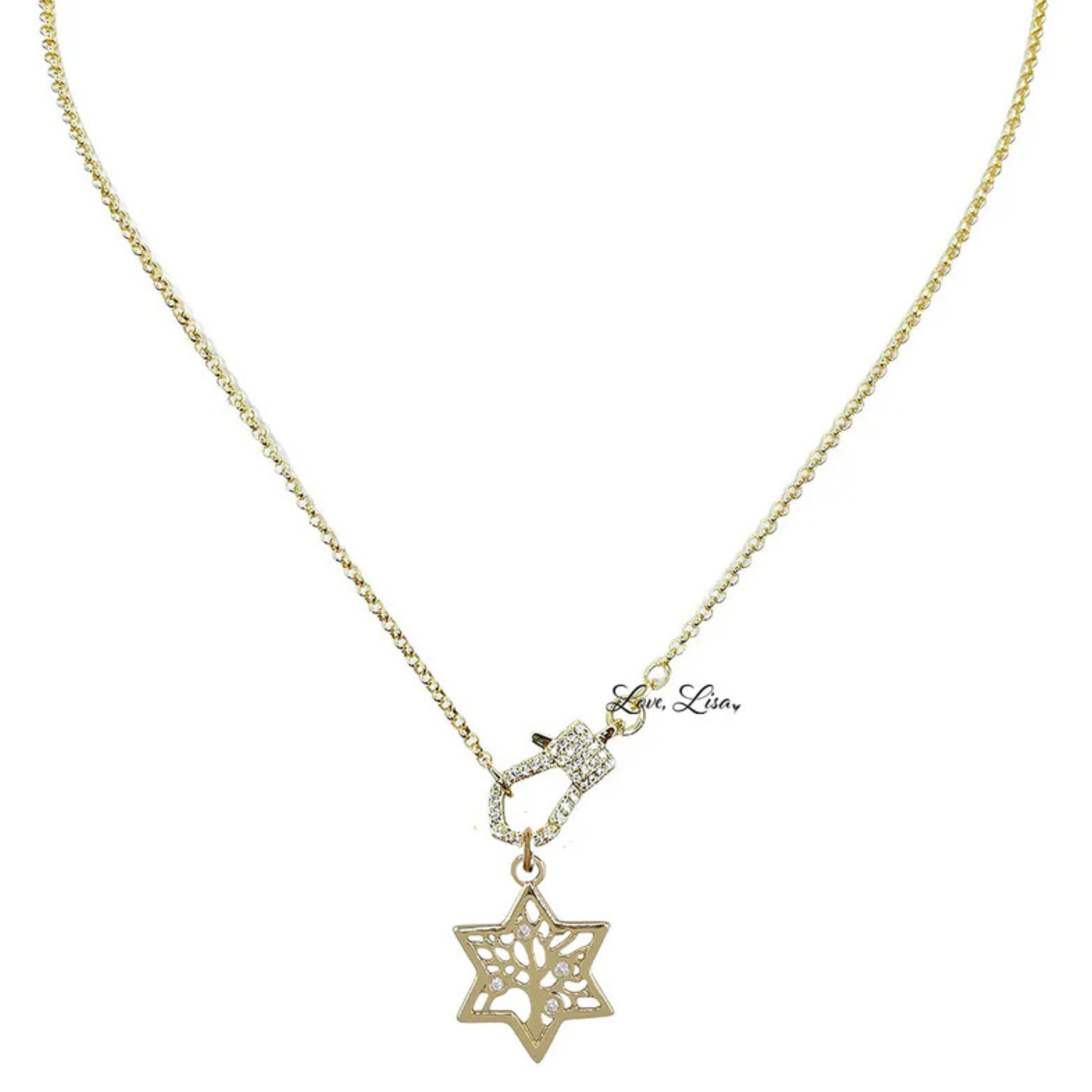 Rachael Star of David Tree of Life Necklace - Let's Bag It