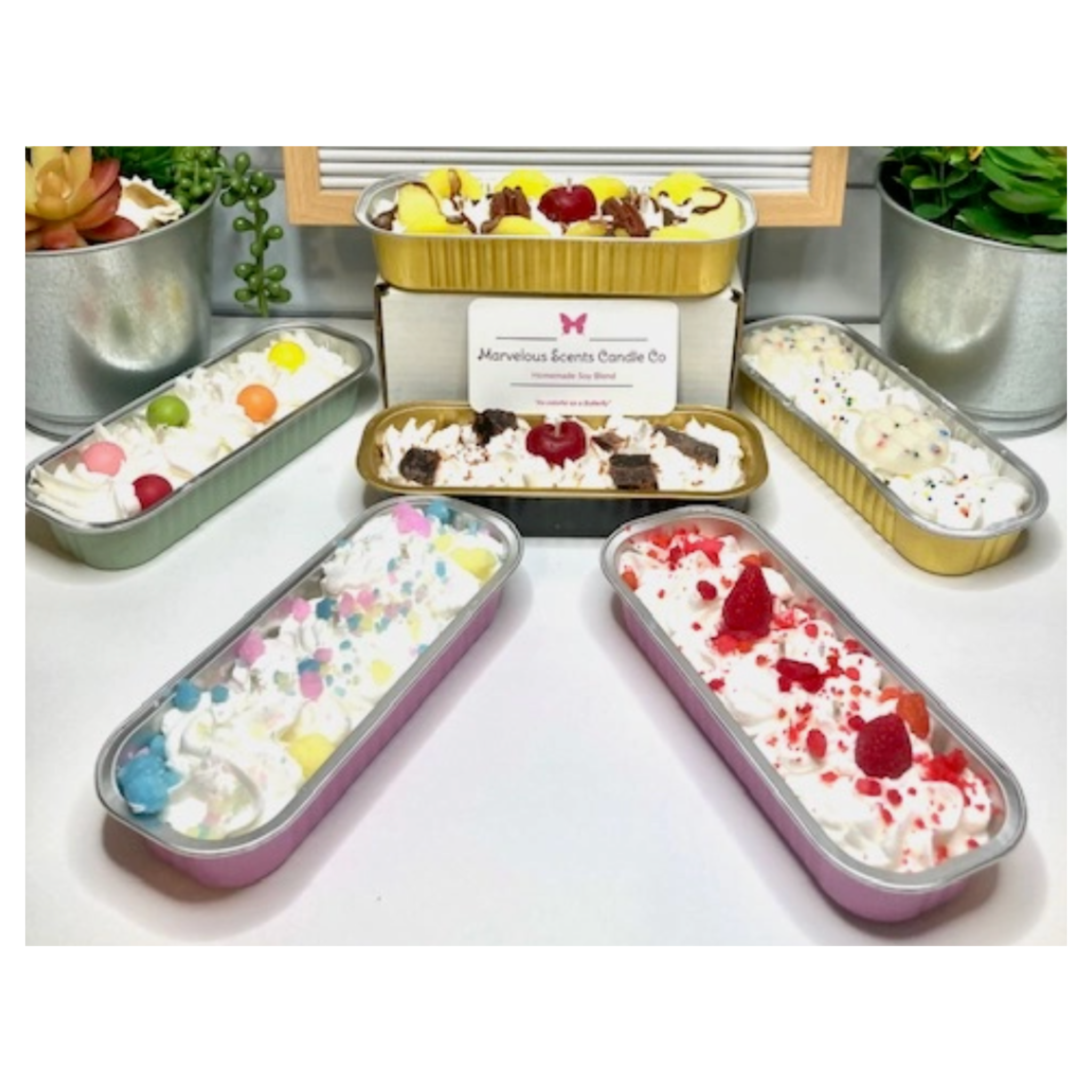 Dessert scented candles - Let's Bag It