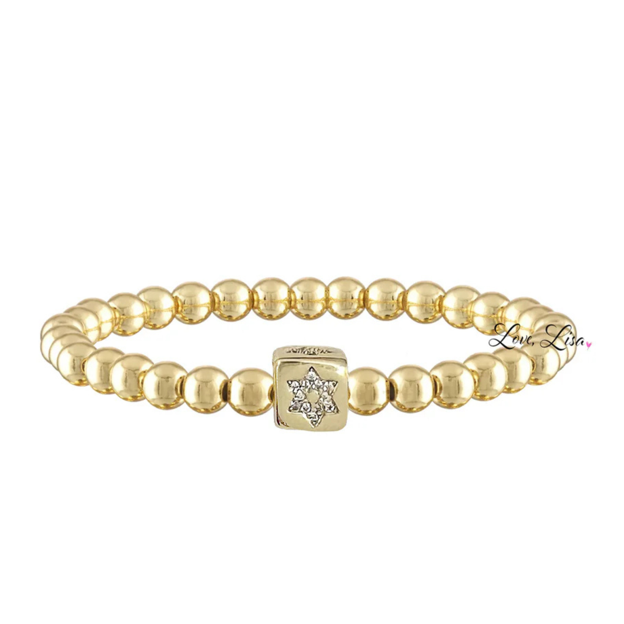 Emily Star of David & Chai Luxe Bracelets - Let's Bag It