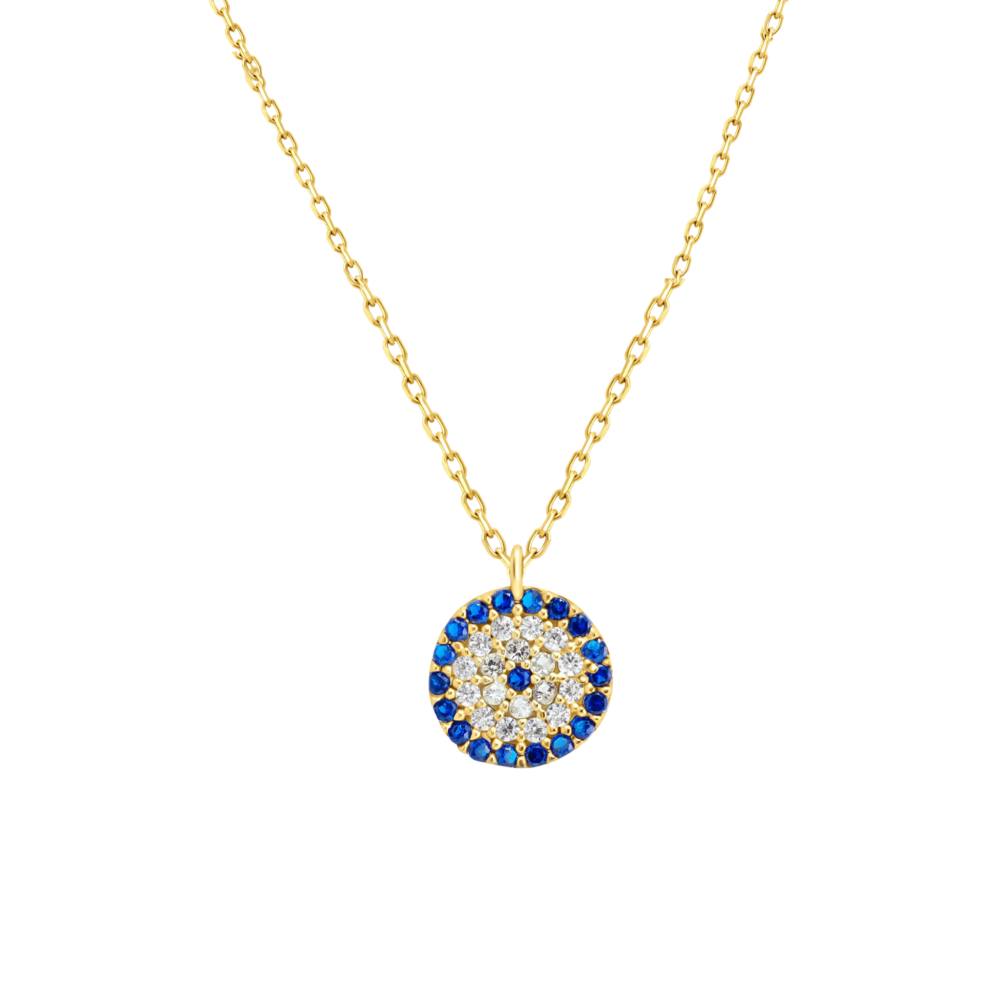 Sterling CZ Evil Eye Necklace - Let's Bag It