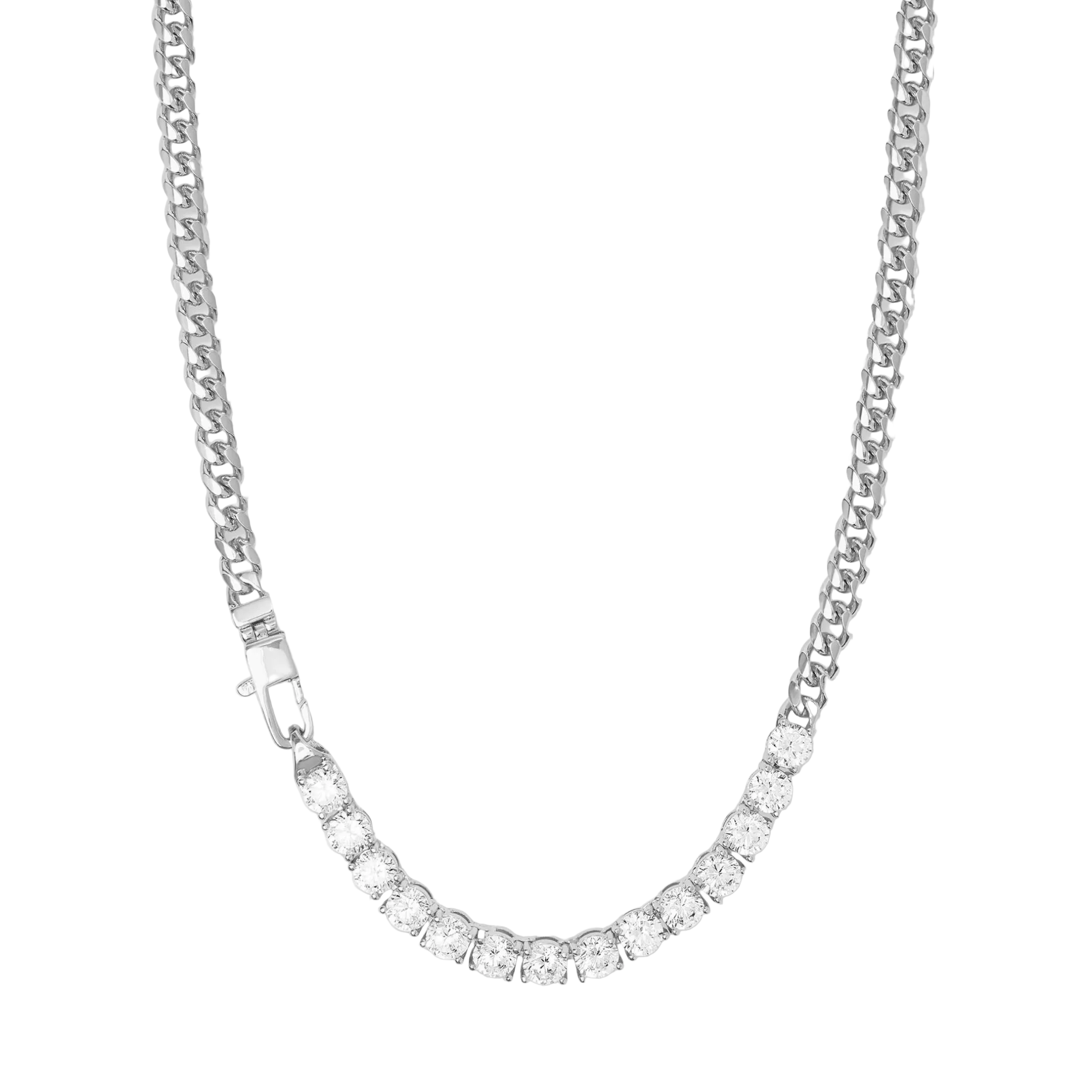 Melinda Maria Baby Julian necklace featuring a diamond pendant on a delicate chain, ideal for adding sparkle to any outfit.