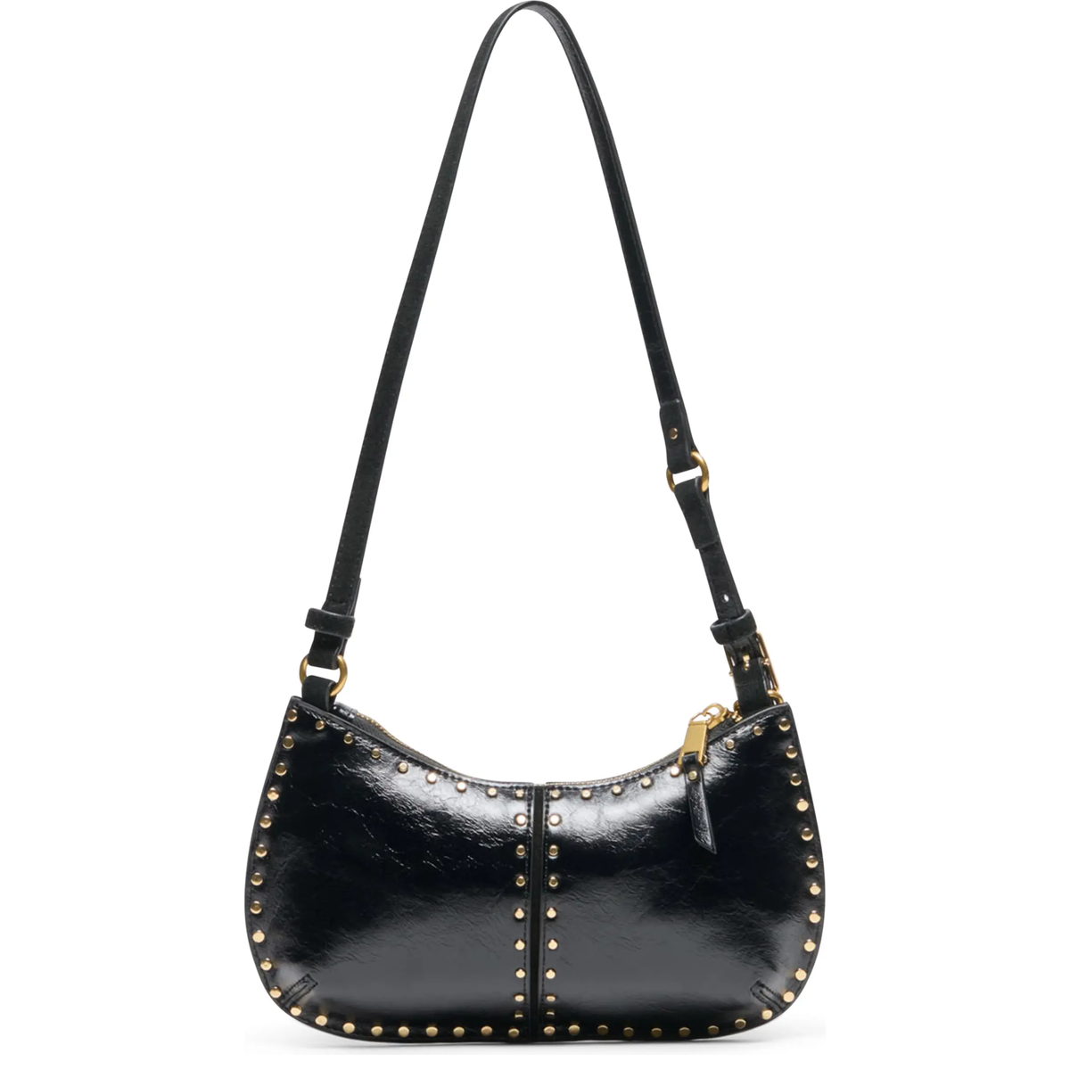 Axelle Faux Leather Baguette Bag