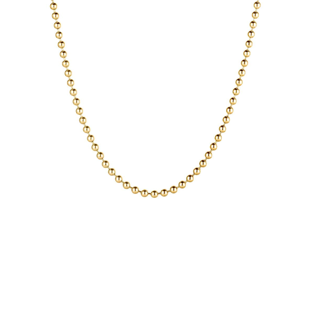 Ball chain necklace