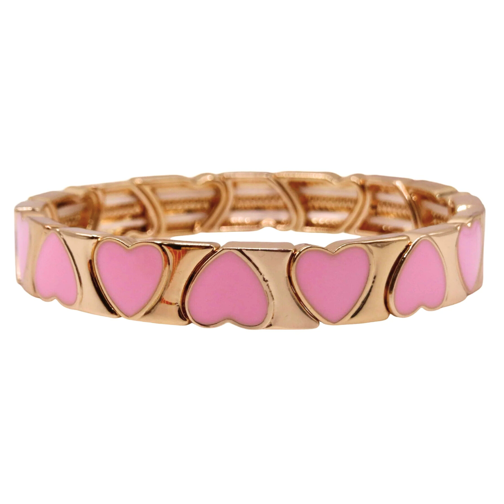 The Pink Hearts Bracelet - Let's Bag It
