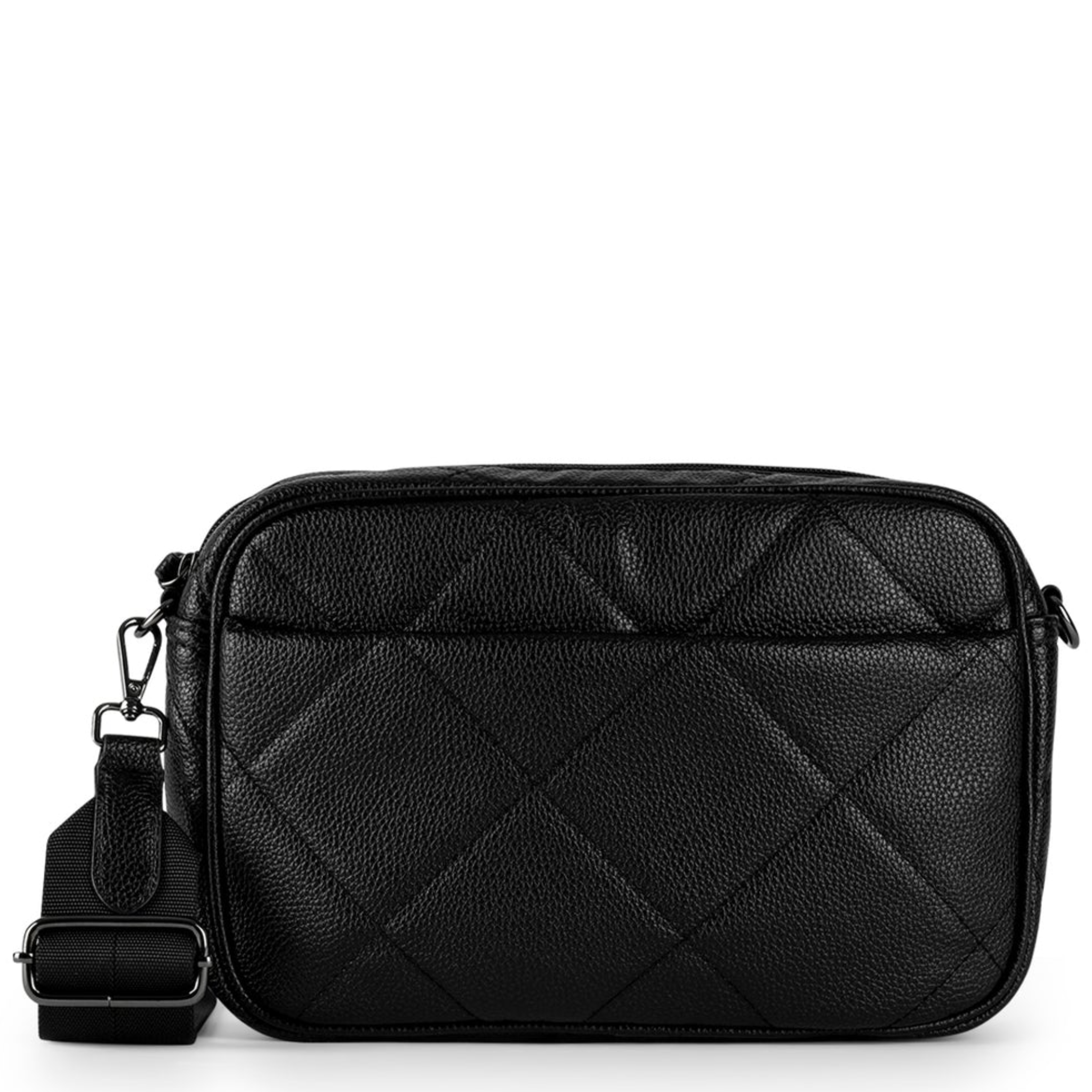 Noa Solo Pebbled Cargo Camera Crossbody