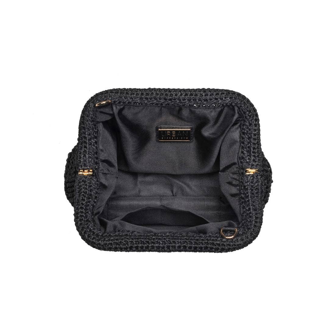 Urban Expressions Annie Clutch in sleek design with textured finish, perfect for evening outings or casual use.