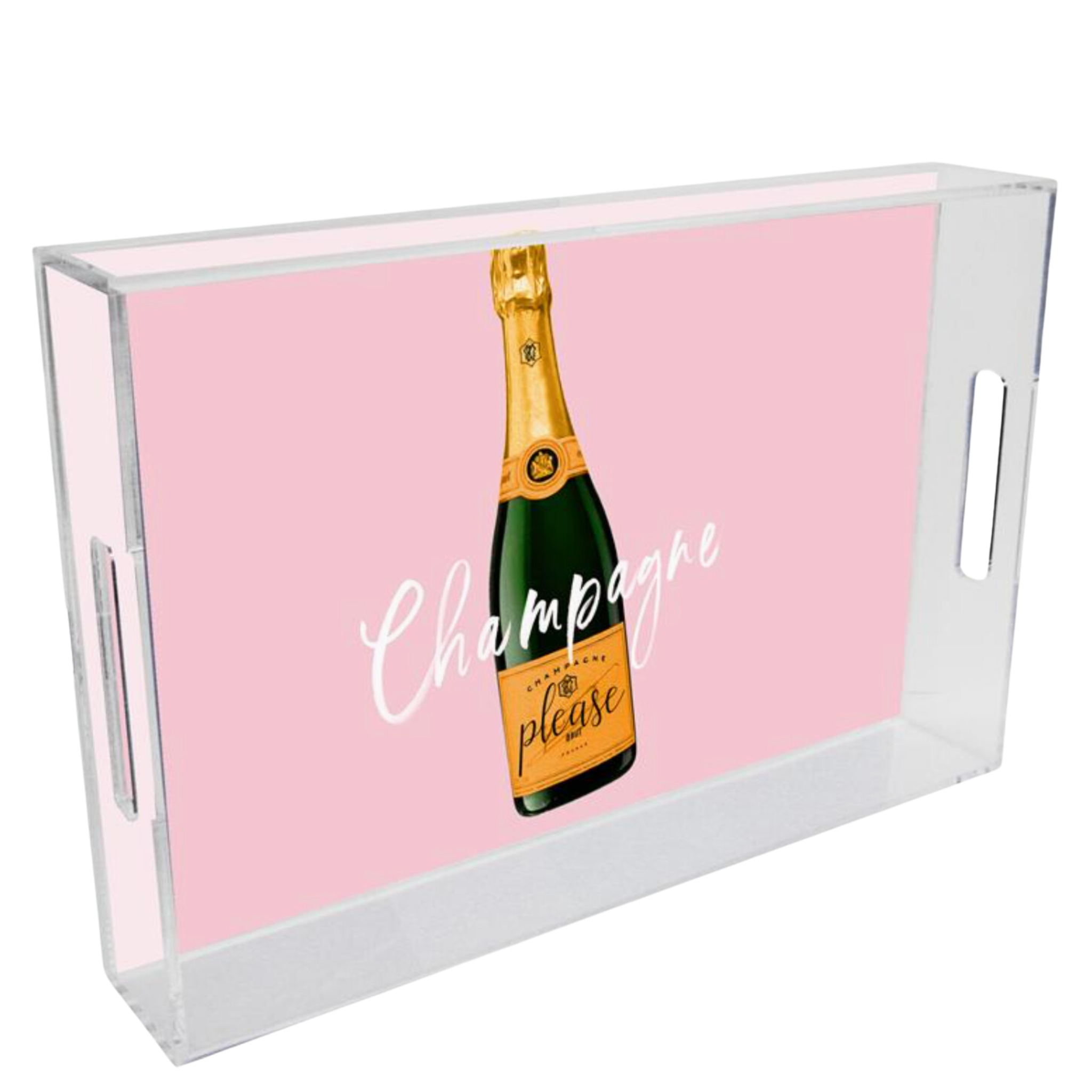 Lucite Tray - Let's Bag It