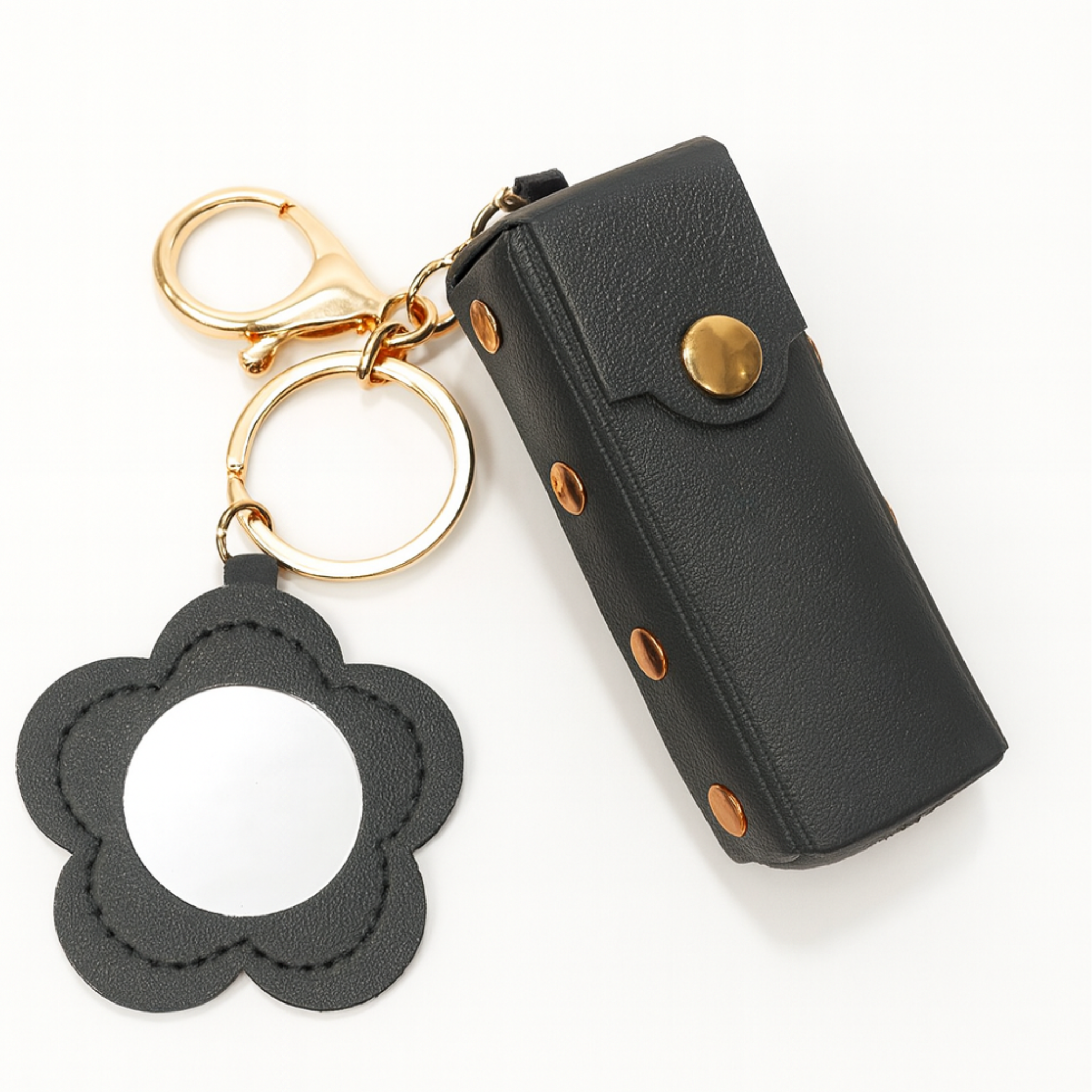 TRENDING VEGAN LEATHER LIP BAG CHARM KEYCHAINS