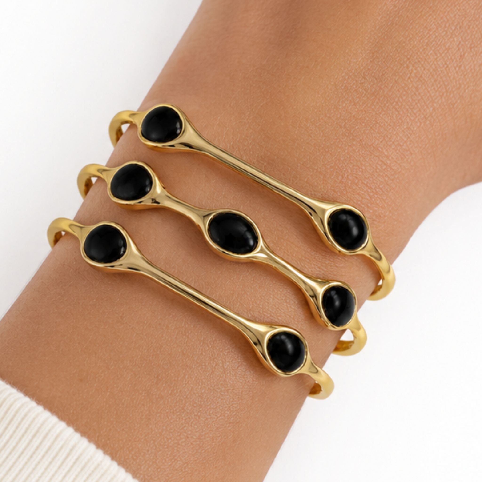 Pebble Wave Cuff