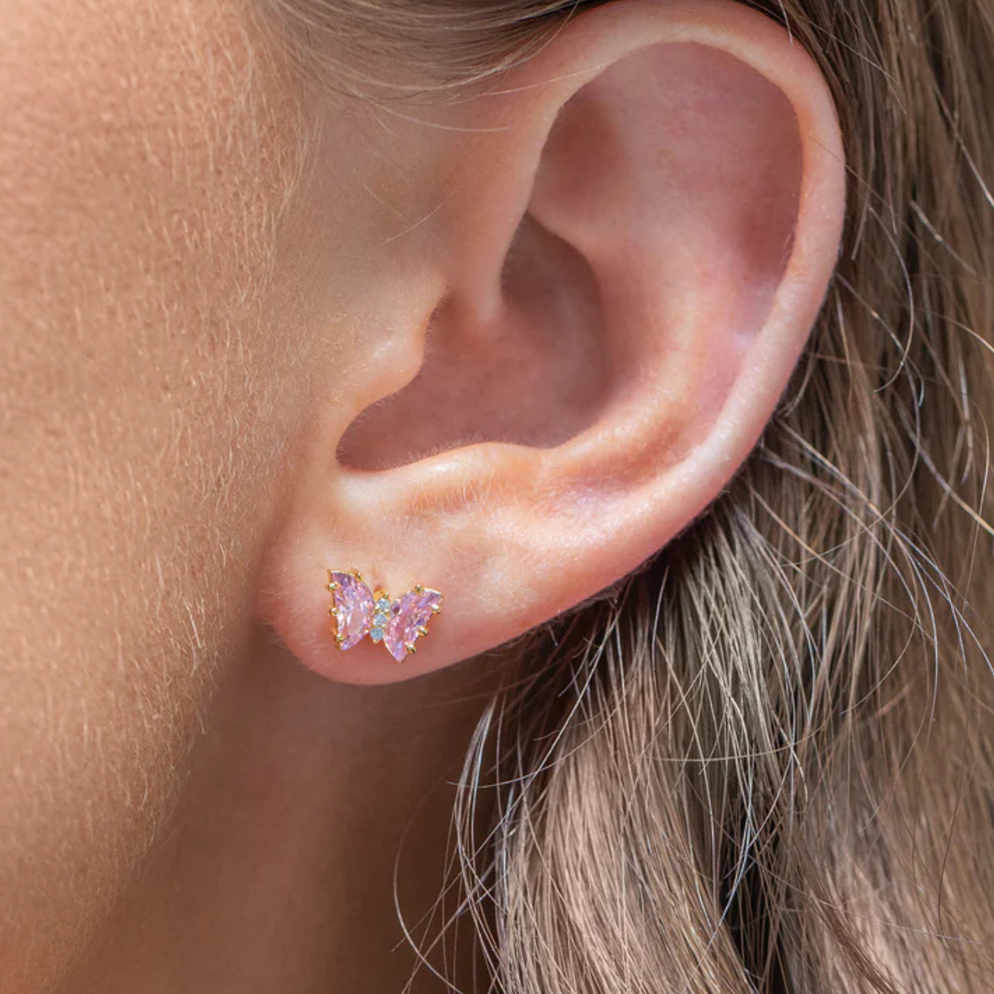 Flutter Love Studs - Let's Bag It