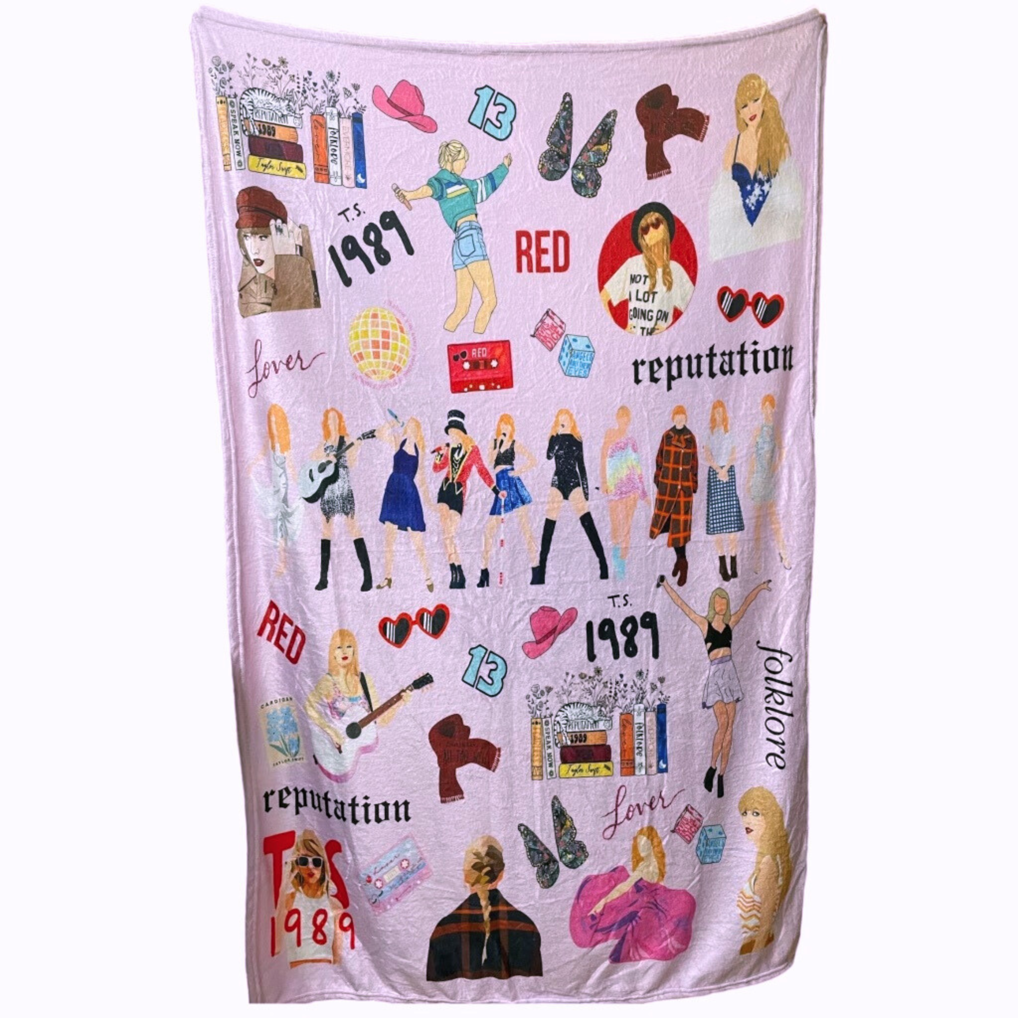 Swiftie Reputation Plush Blanket - Let's Bag It