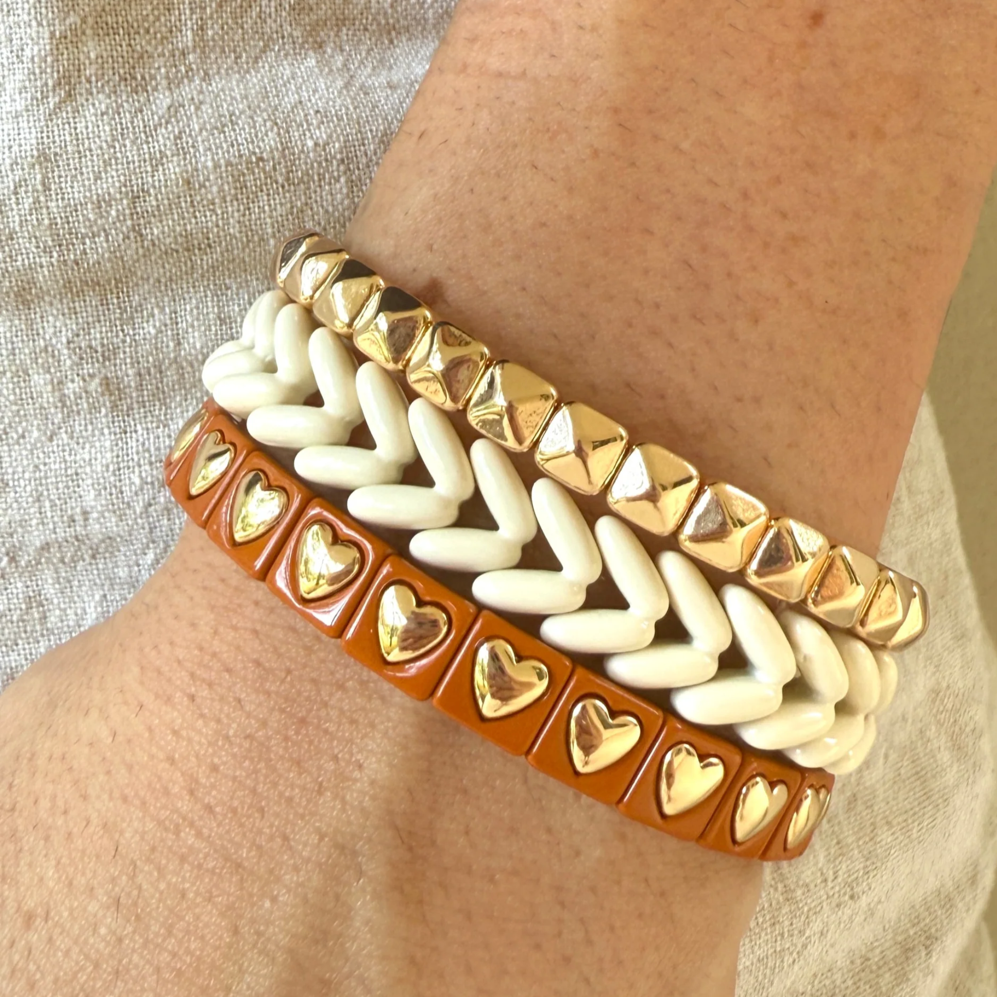 The Gold Studded Bracelet