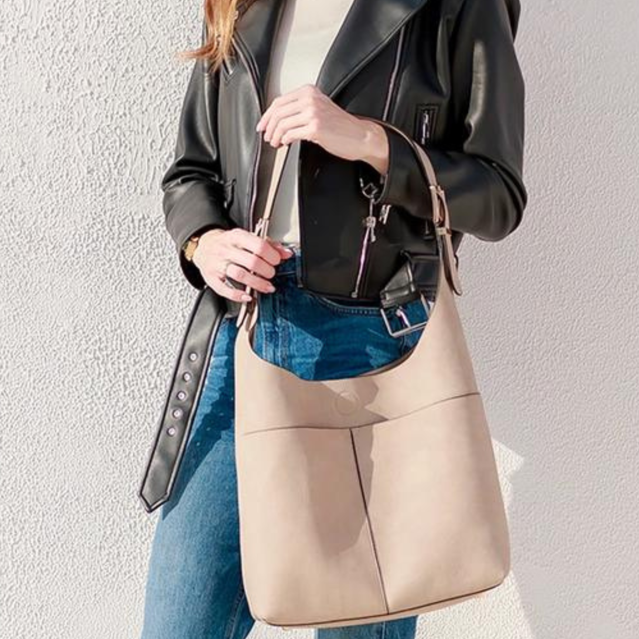 Ida Slouchy Hobo Bag w/ Adjustable Strap - Let's Bag It