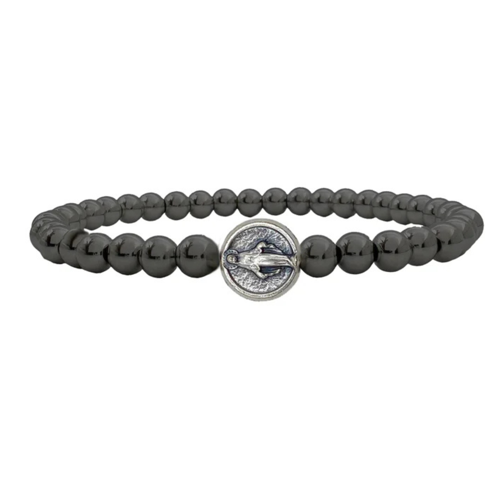 Subliminal Blessed Mother Miraculous Beaded Bracelet - Let's Bag It