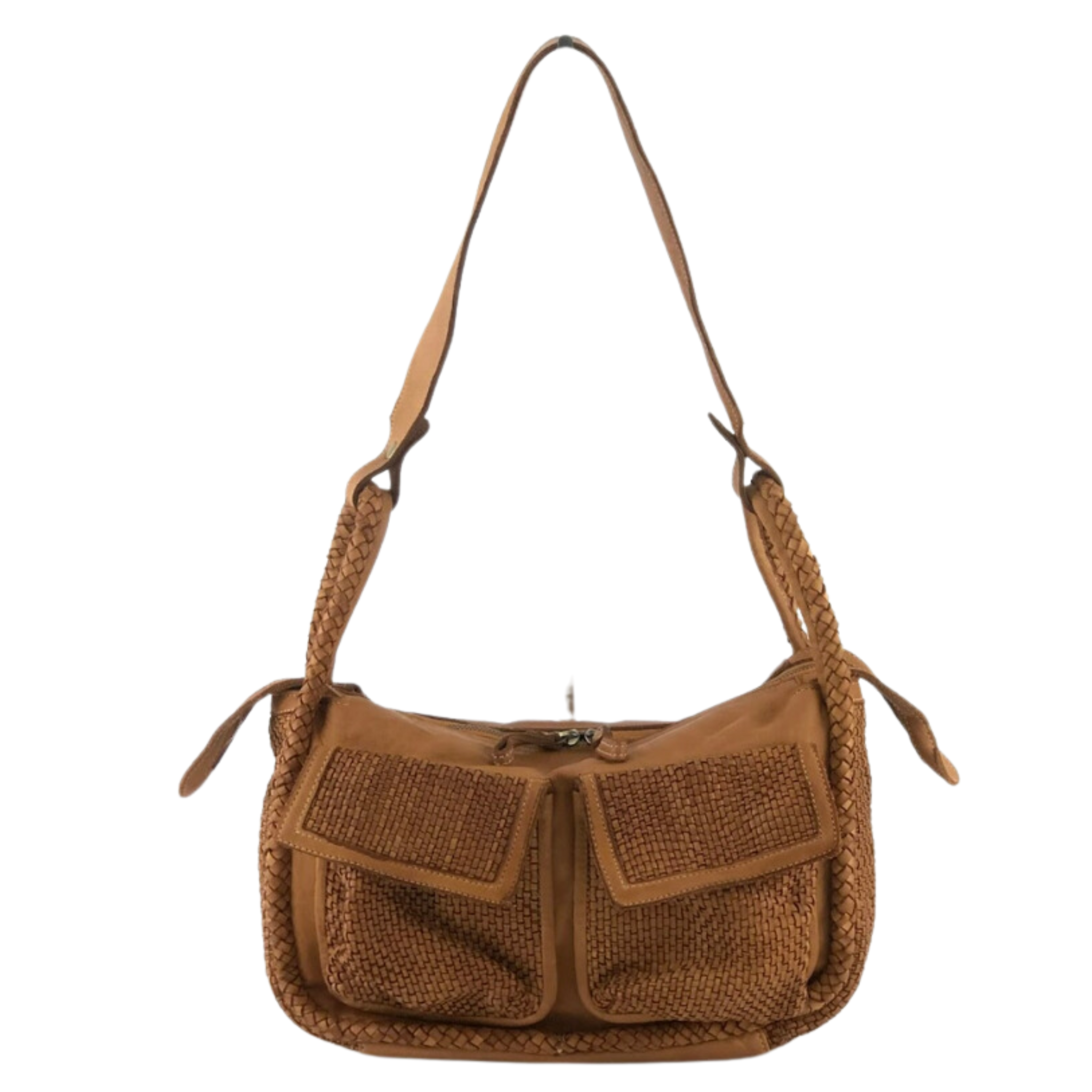 Crossbody Luca Vintage Pocket Intreccio Bag - Let's Bag It