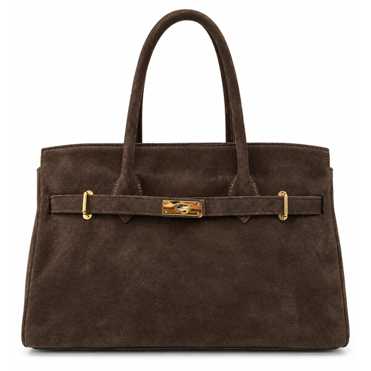 The Sienna Suede Satchel