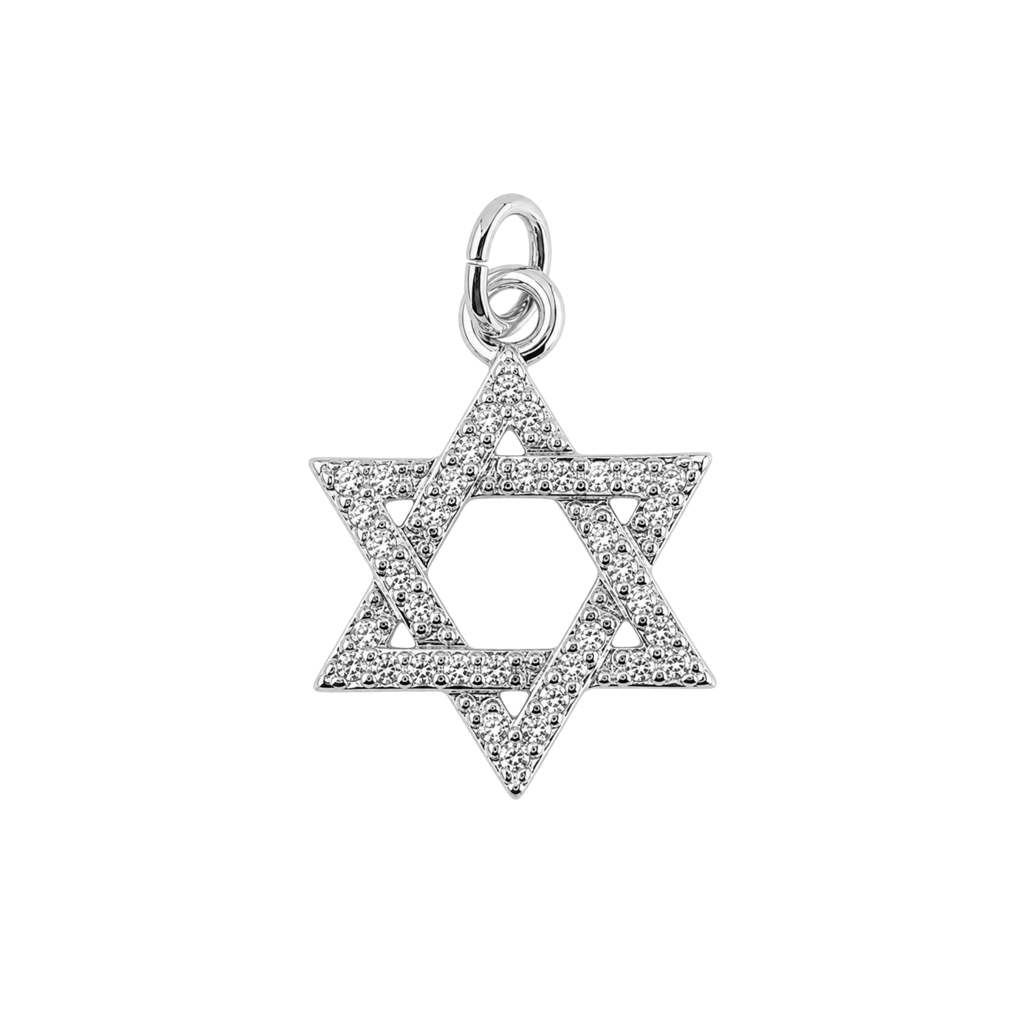 Jewish Star Sterling Silver Charm