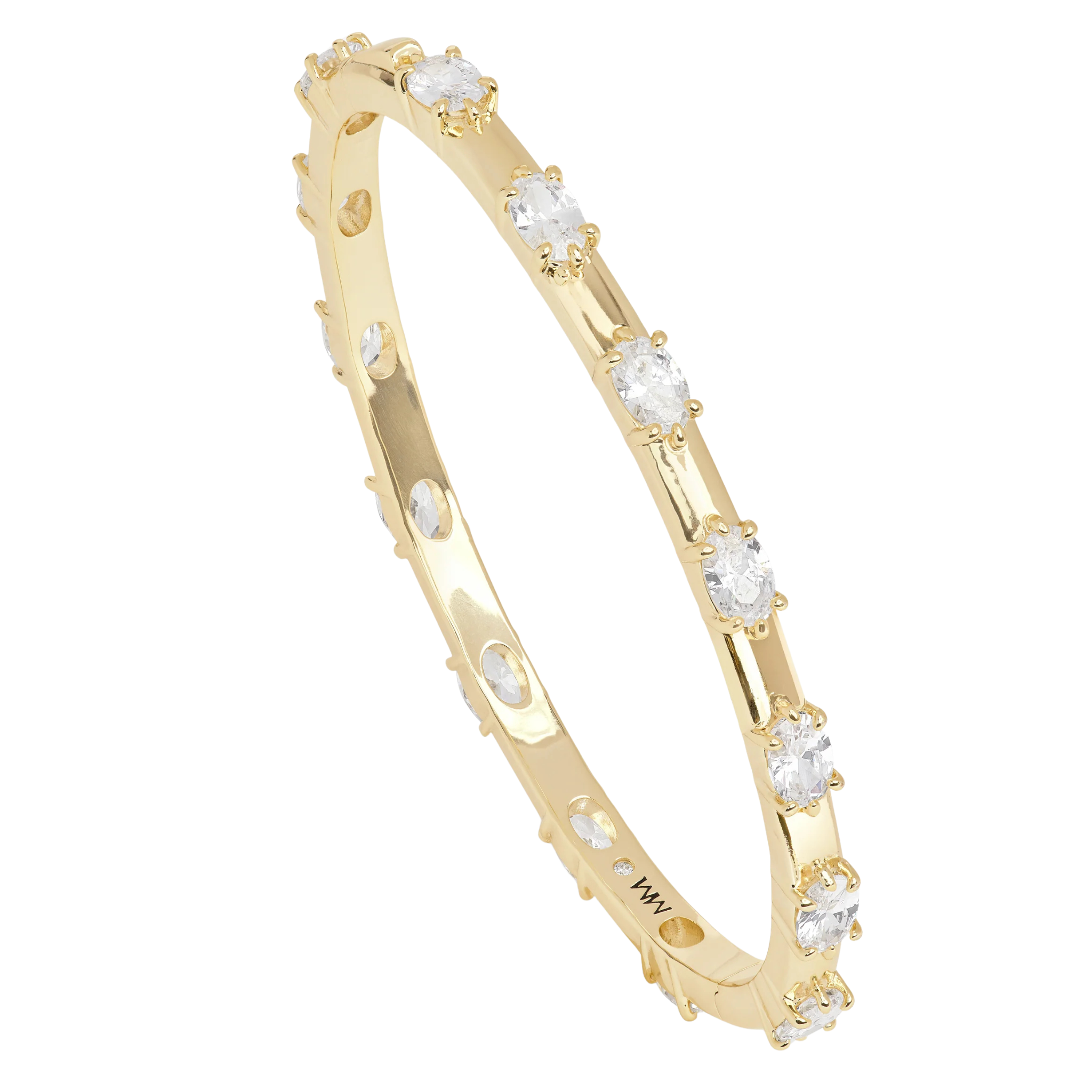 Melinda Maria She's On Point Station Cuff bracelet with sleek, modern design and adjustable fit, displayed on a neutral background.