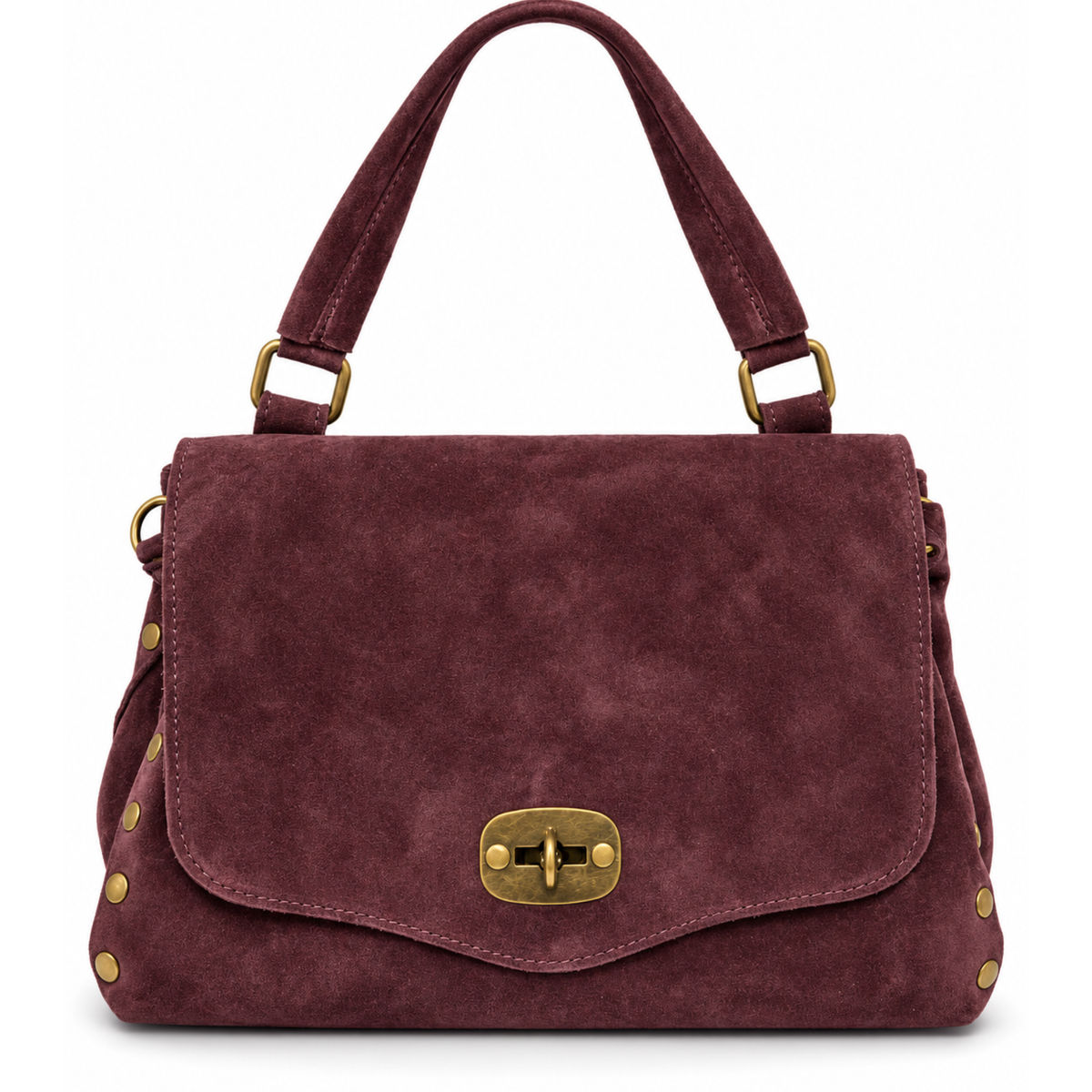 The Margot Suede Shoulder Bag