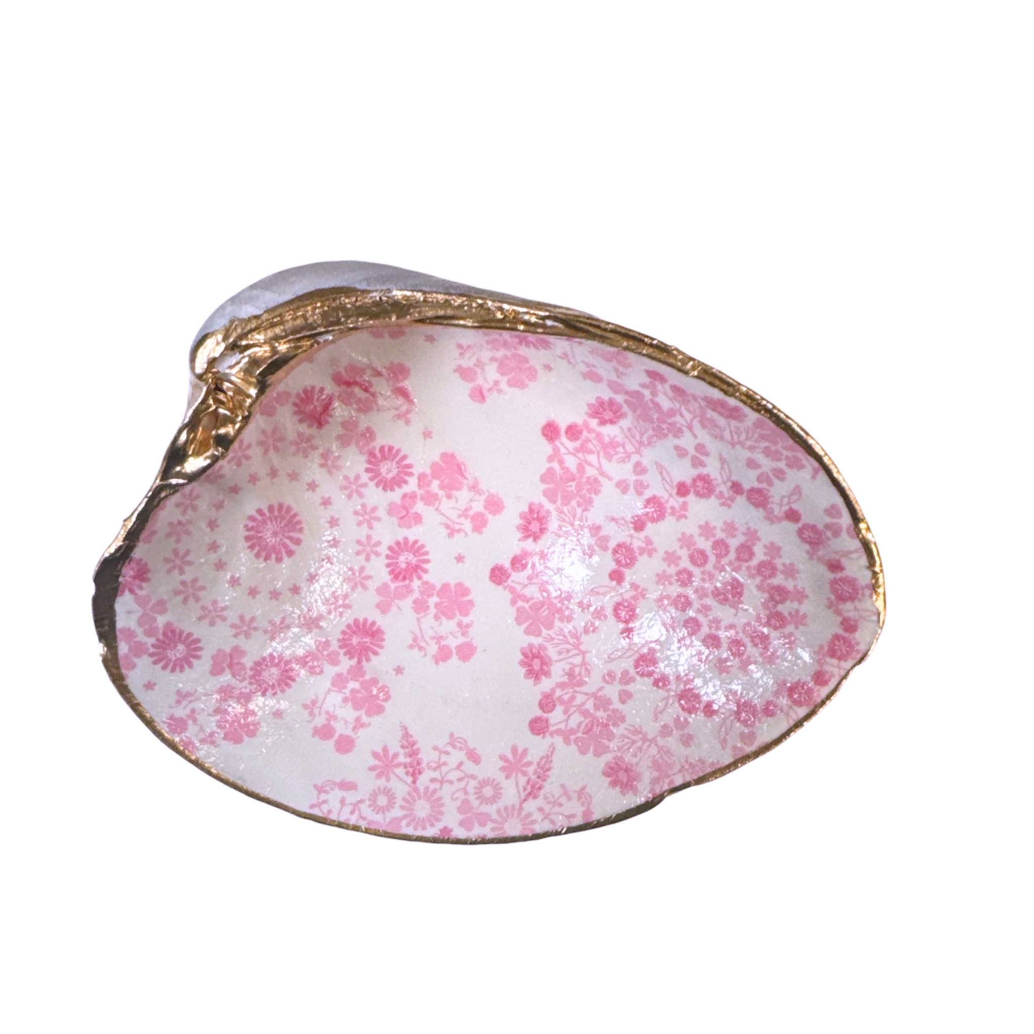 Decoupage Oyster Shell - Let's Bag It