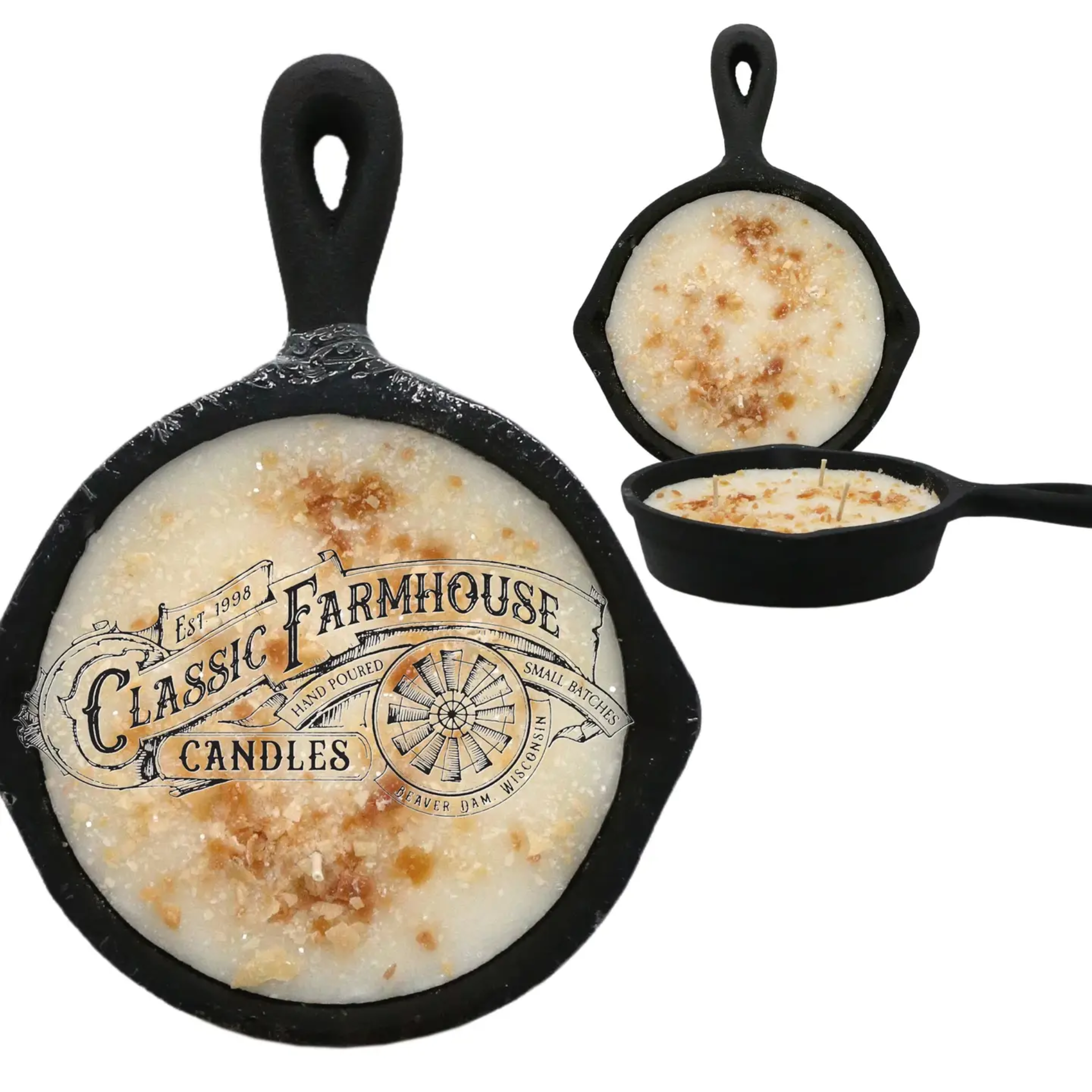 Very Vanilla Cast Iron Pan Candle - Let's Bag It