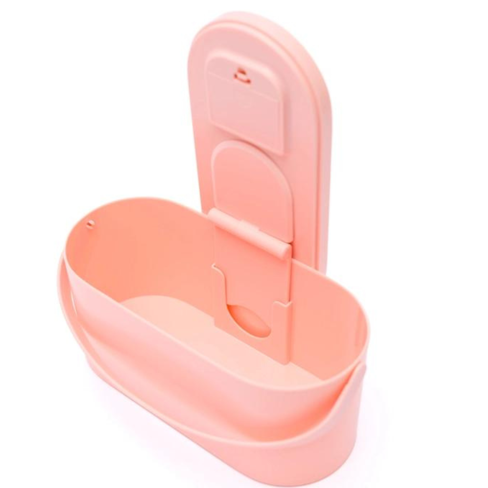 Avenue portable beauty storage travel pouch with built-in LED mirror, compact design for organizing beauty essentials on the go.