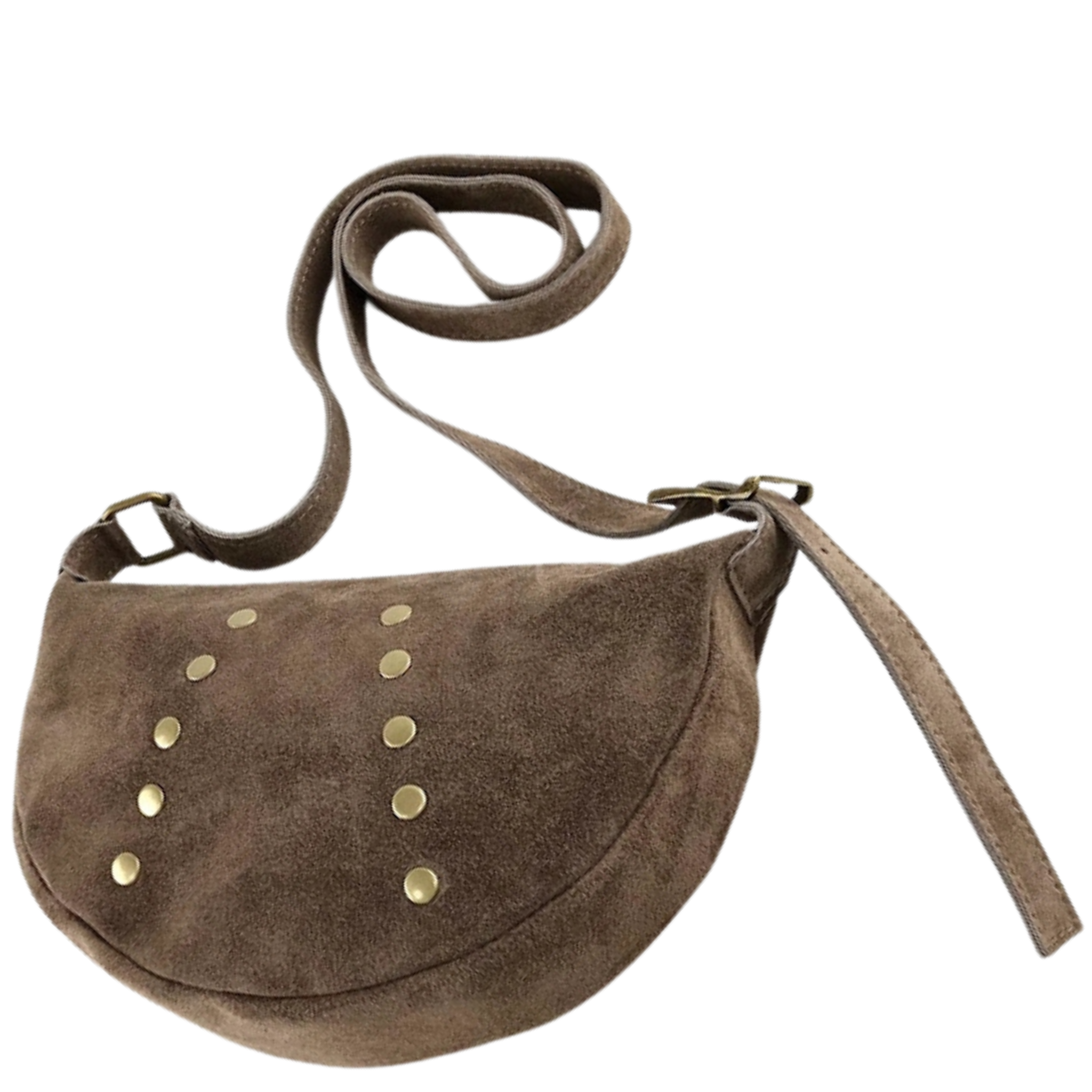 Crossbody Bag Andrea Suede Studs Bag - Let's Bag It