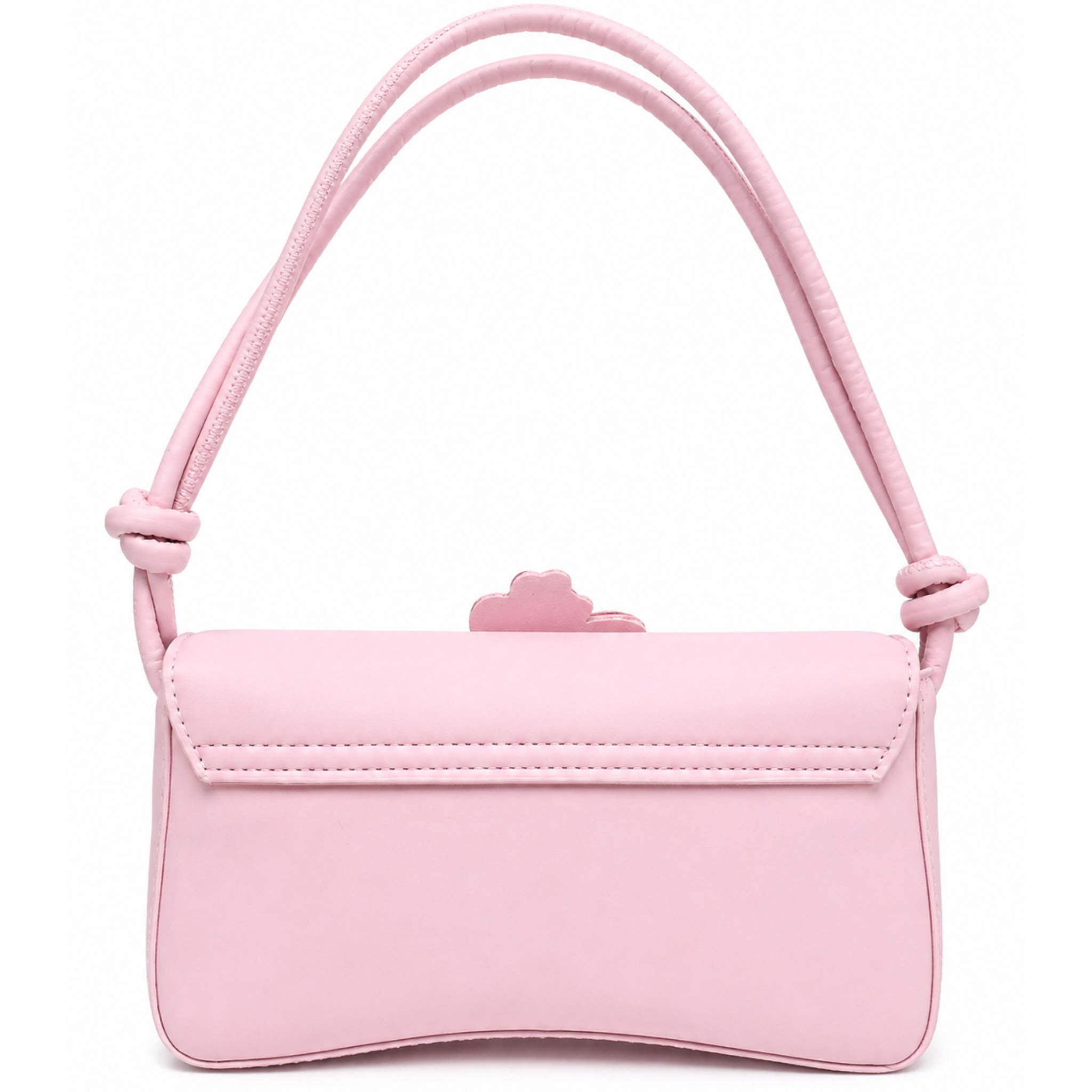 Gianna Valente x Lets Bag It Blush Botanica shoulder bag with floral print and leather strap, stylish and vibrant accessory.