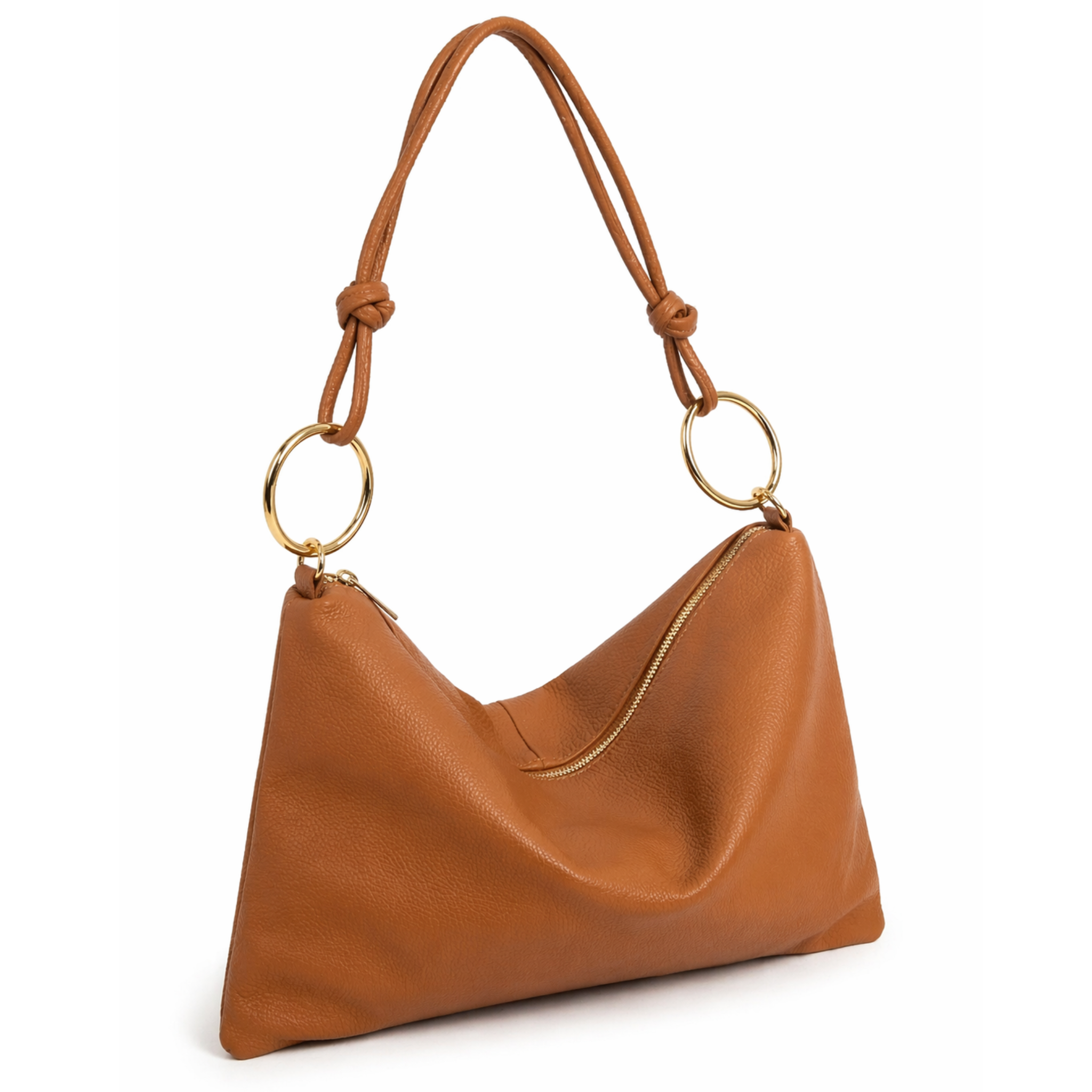 Private label Soho Slouch Bag, a stylish handbag with a relaxed slouch design, featuring soft leather and modern details.