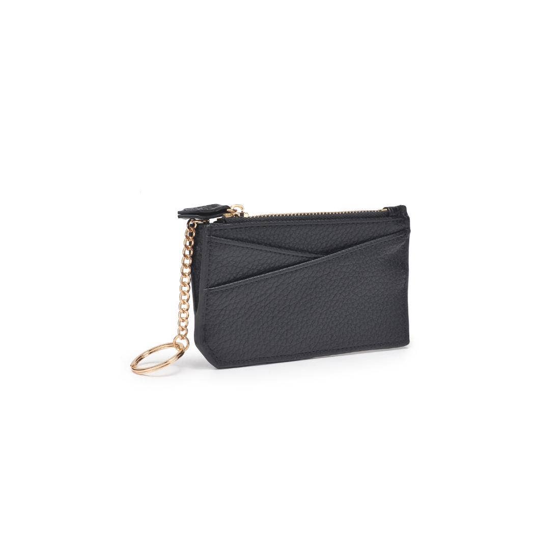 Urban Expressions Adriana card holder, sleek leather wallet accessory with multiple card slots and compact design.
