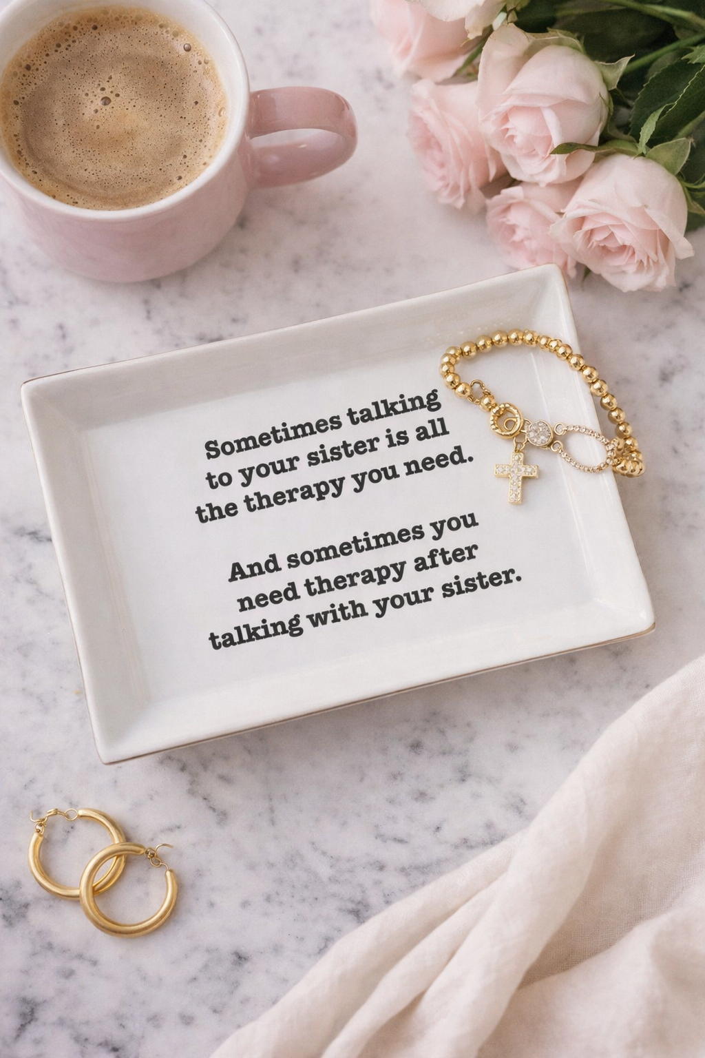 Ceramic Tray - Sister Therapy