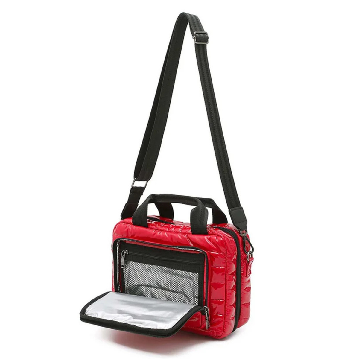 Think Royln Stowaway Toiletry Case with zippered compartments and sleek design for travel organization.