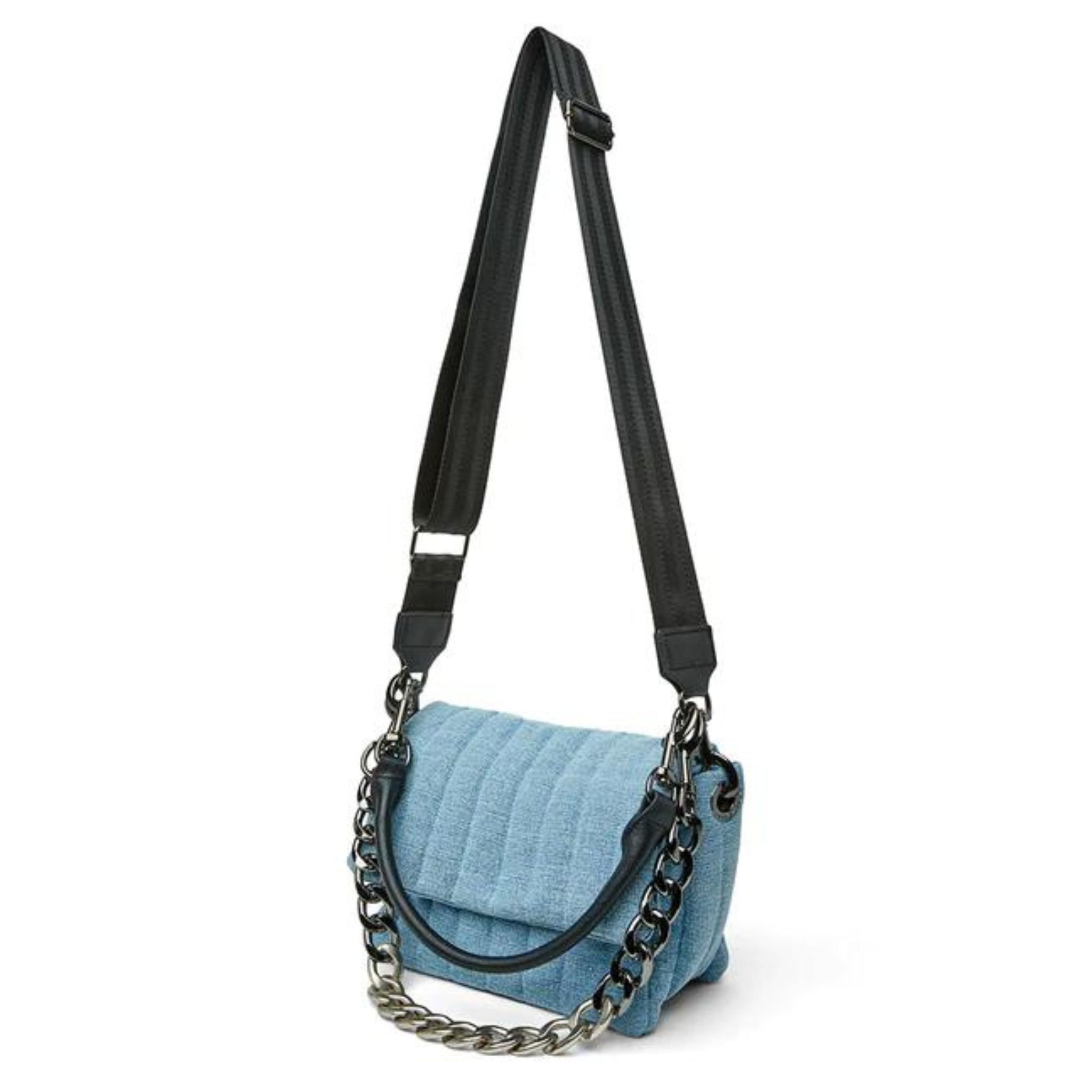 Think Royln Bar Bag in stylish design, featuring a unique shape and versatile straps for carrying essentials.