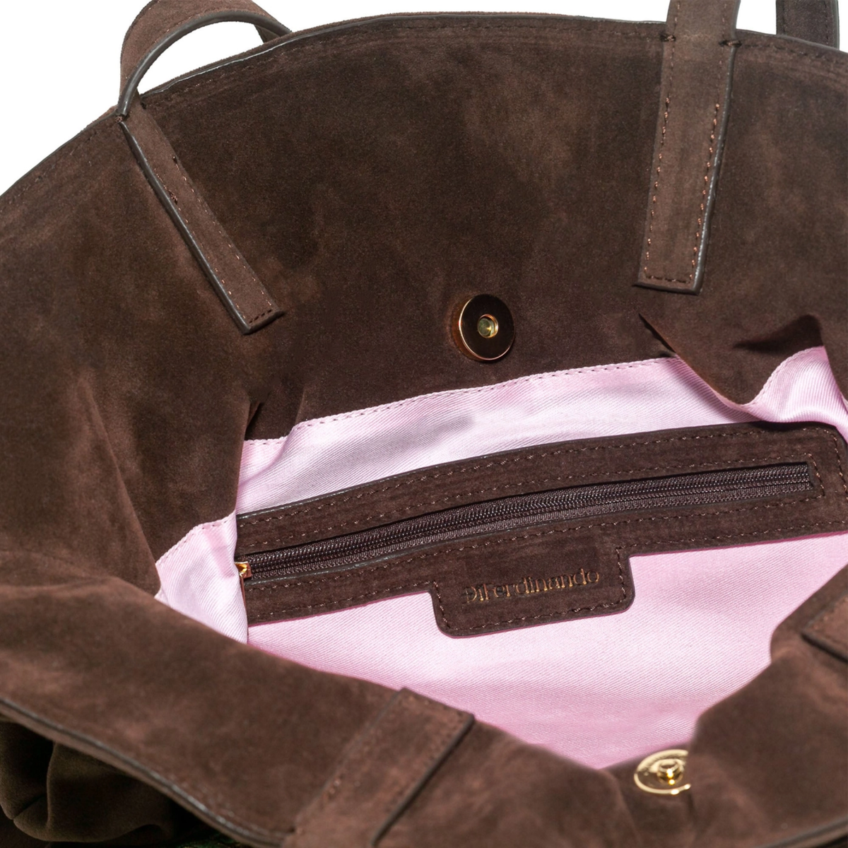 Ruche Carry Tote Chocolate