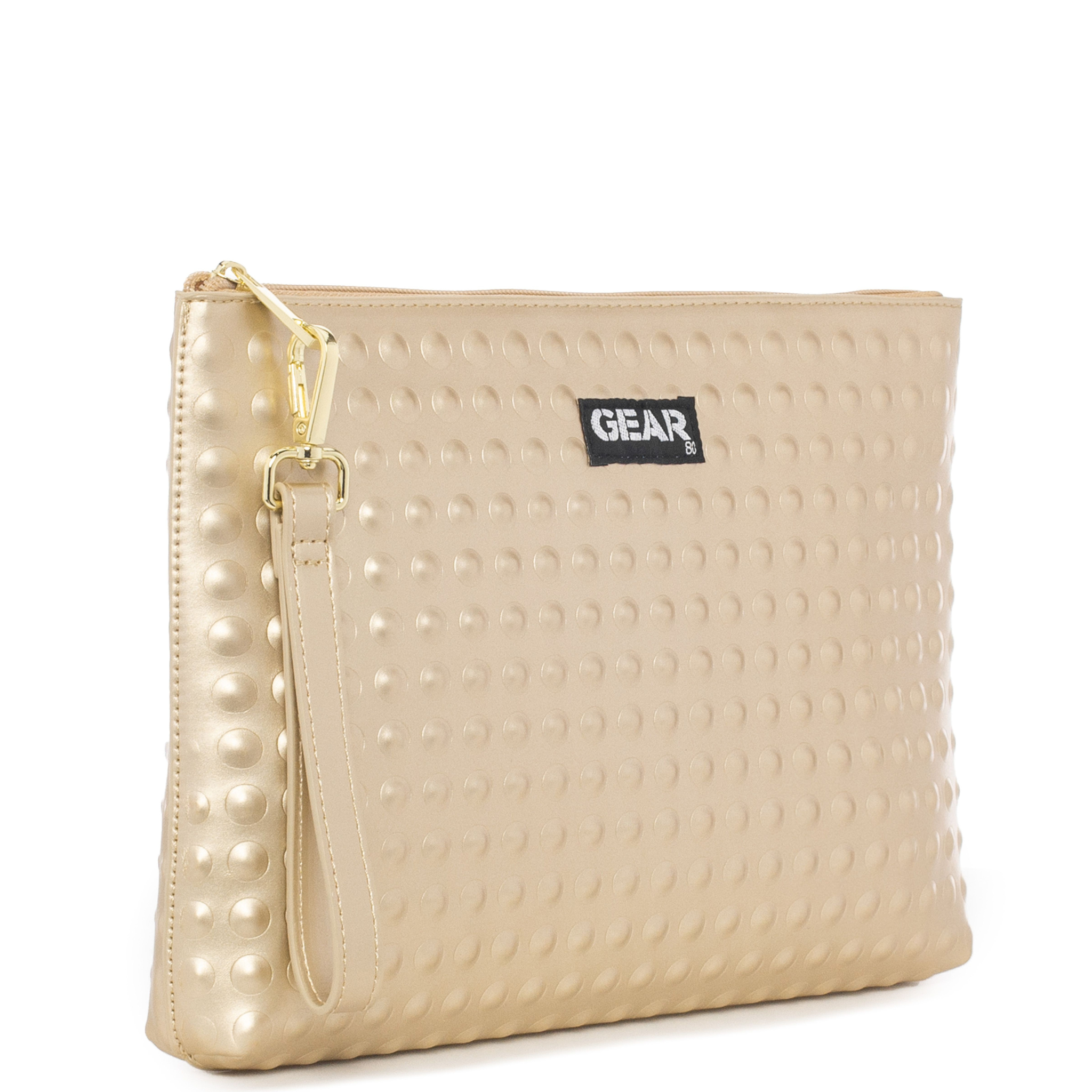 Gear 80 Classic handbag accessory, featuring a stylish leather design with zipper closure and compact size for daily use.