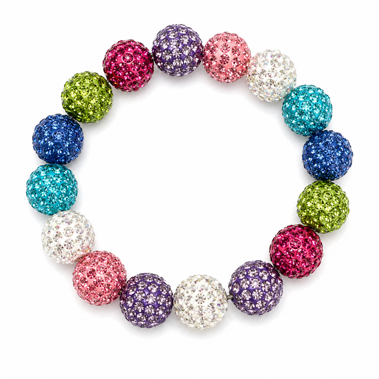 Colorful Mermaid Candy™ bracelet by private label featuring vibrant, candy-themed charms and playful design for kids.
