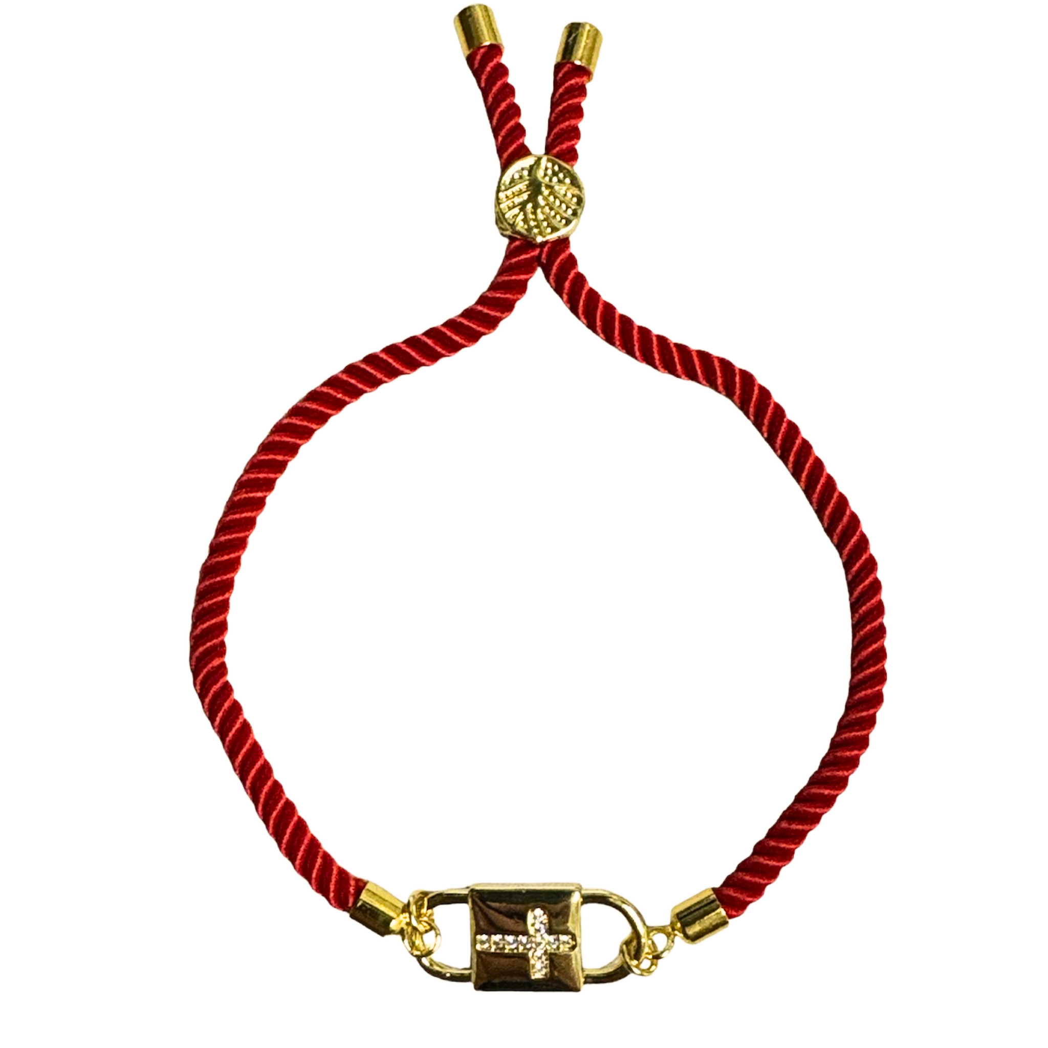 Brenda Perruzza Jewelry rope pulley bracelet featuring woven cord design with metal accents and adjustable closure.