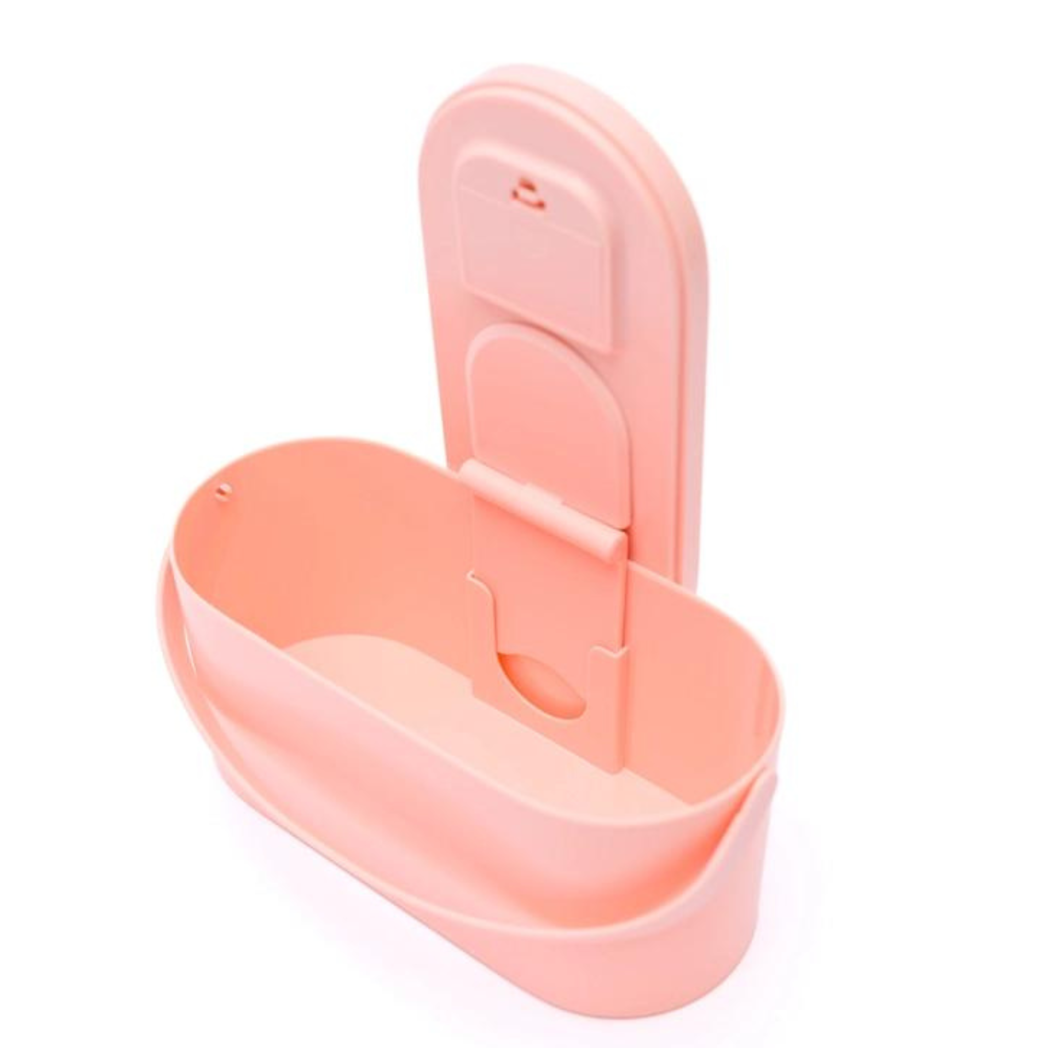 Avenue portable beauty storage travel pouch with built-in LED mirror for organizing cosmetics and skincare on the go.