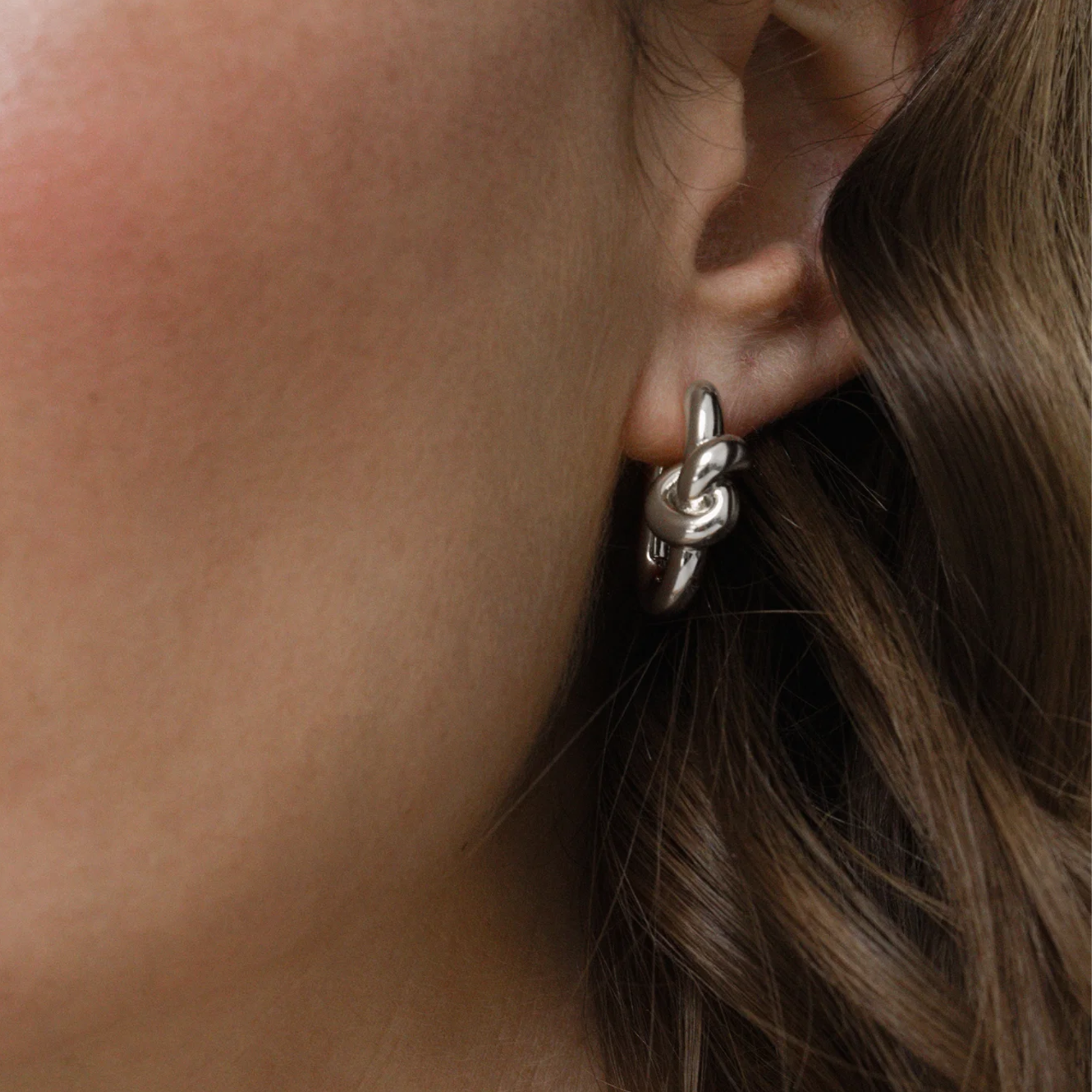 Karina Knot Hoops