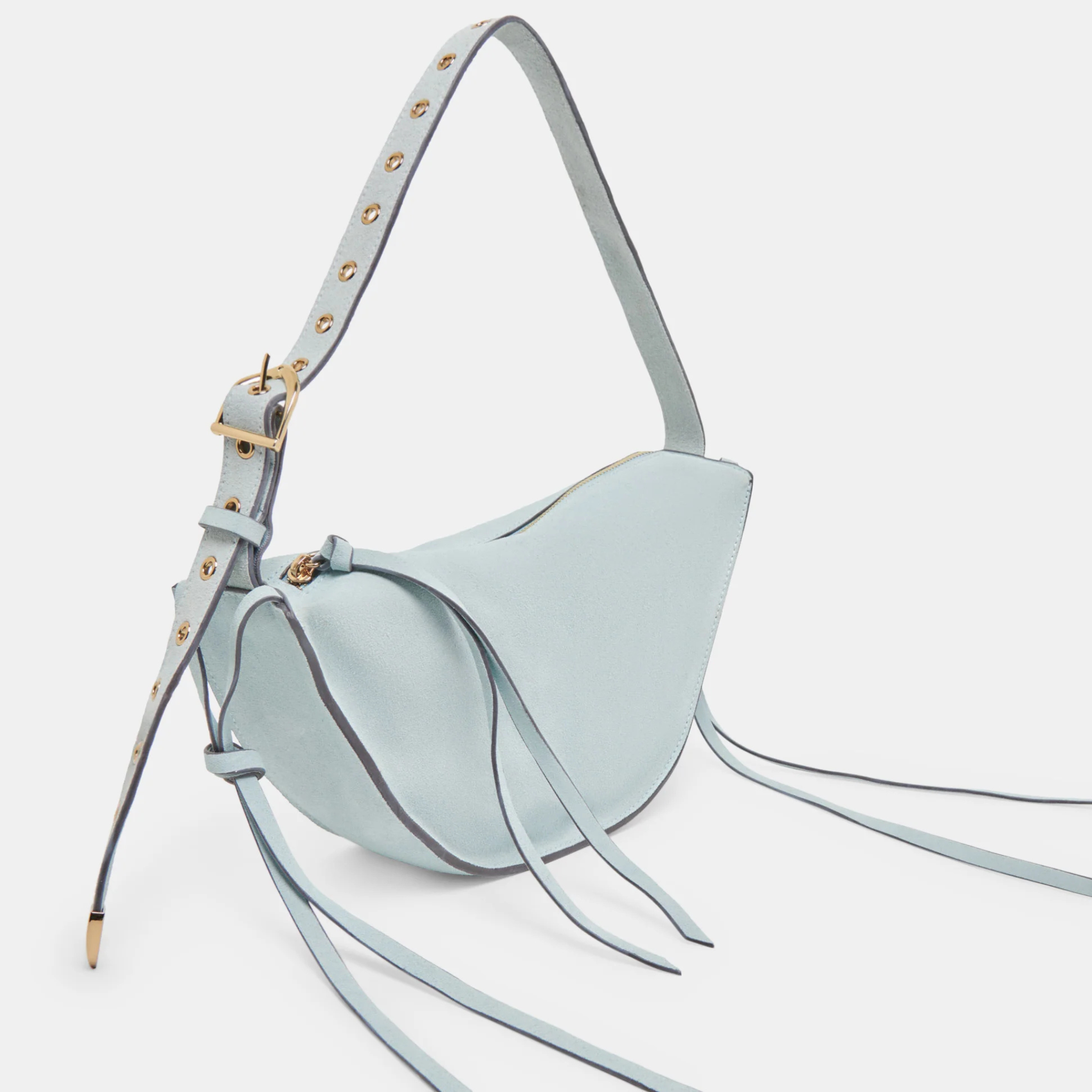 Dolce Vita Verona Shoulder Bag in soft leather with a stylish design, featuring a spacious interior and adjustable strap.