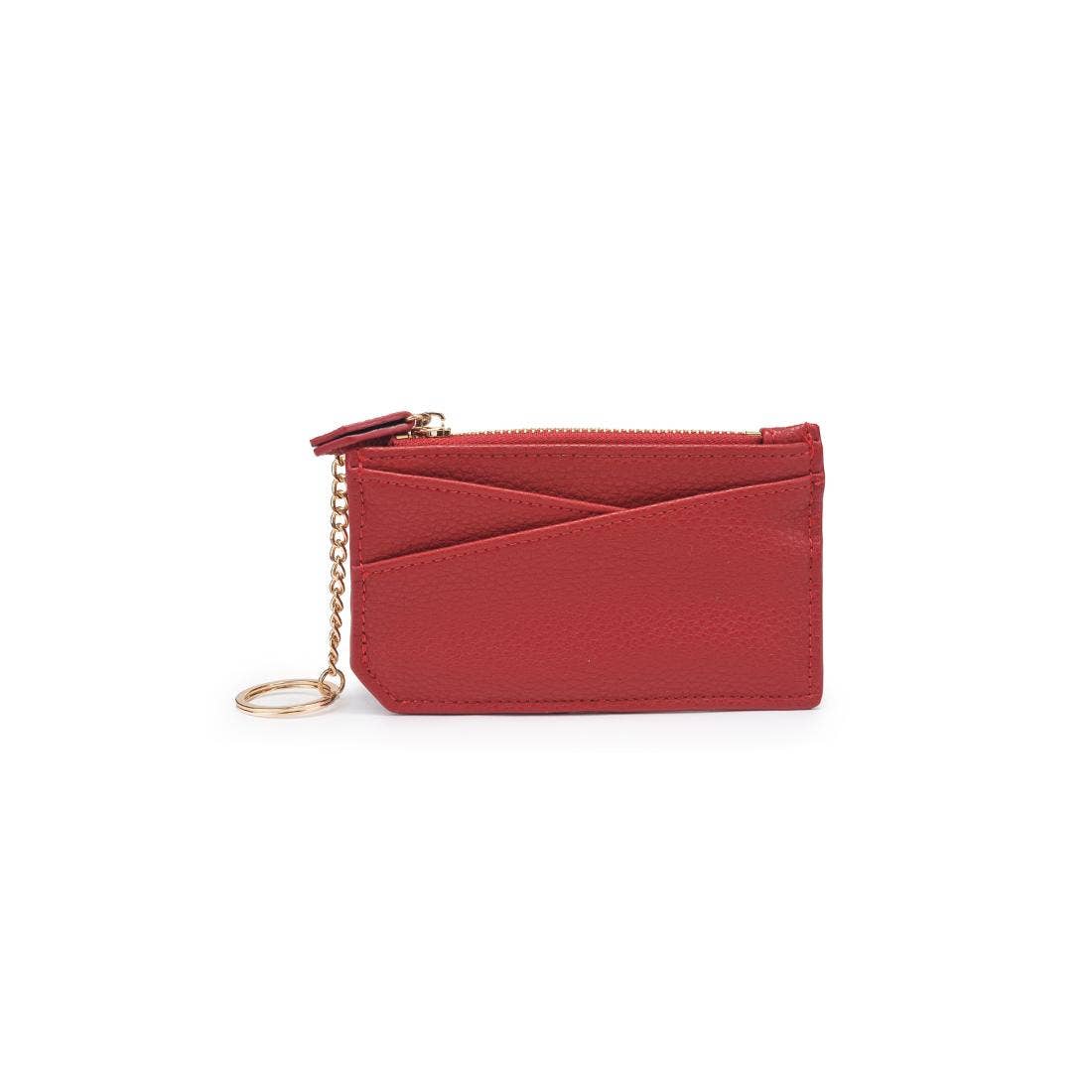 Urban Expressions Adriana card holder featuring sleek leather design, compact wallet accessory with multiple card slots.