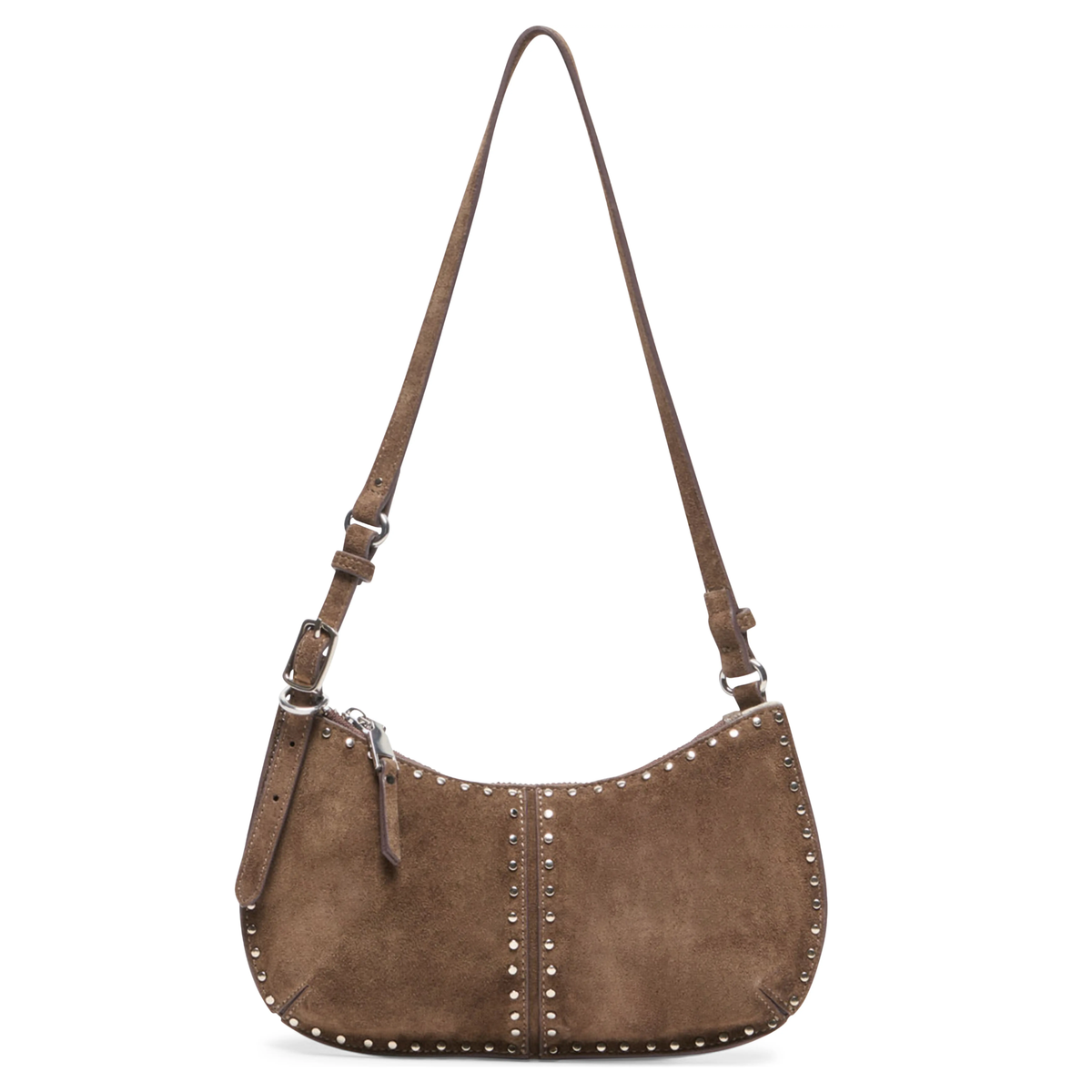 Axelle Faux Leather Baguette Bag