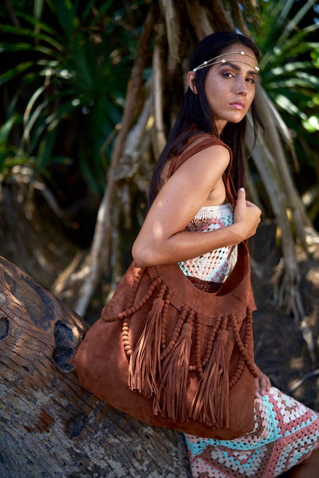 Kelsey Hobo Bag Tobacco