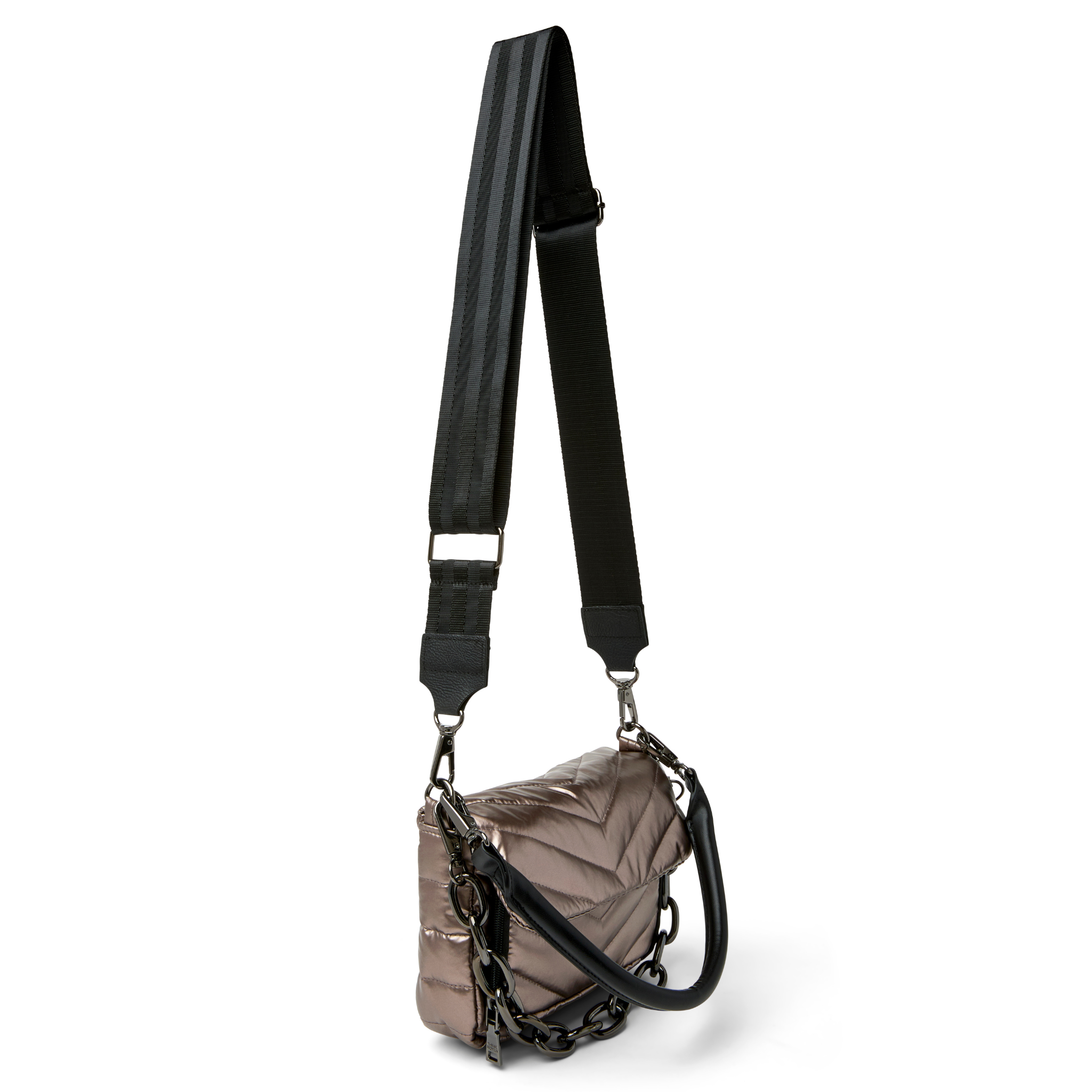 Think Royln Mini Muse handbag featuring a sleek design and vibrant color, ideal for stylish accessory storage.