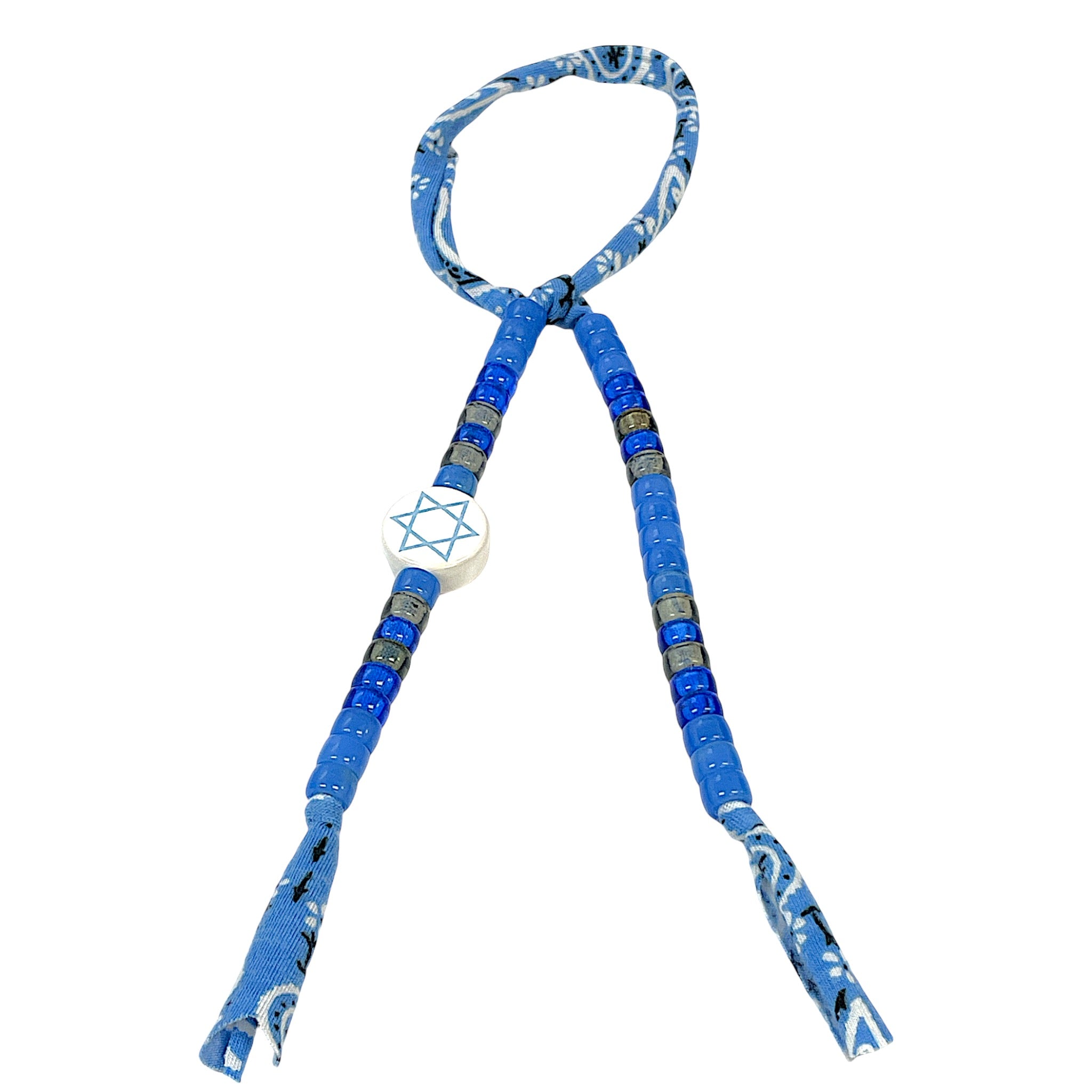 Beadstein x Lets Bag It beaded bag charms with colorful beads and decorative accents hanging from a keyring.